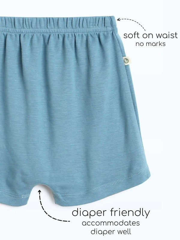 bamboo knit shorts