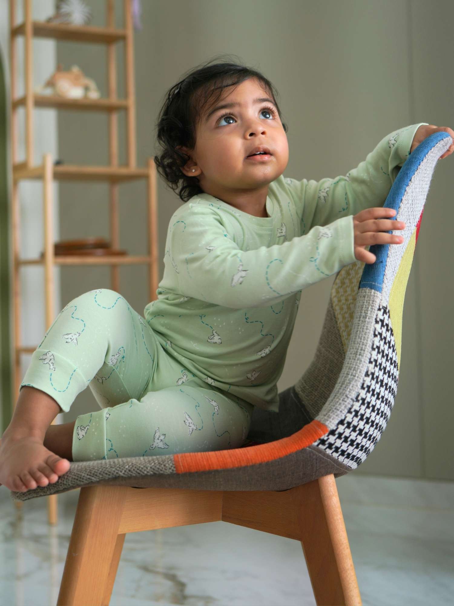 bamboo long sleeve pajama co-ord set