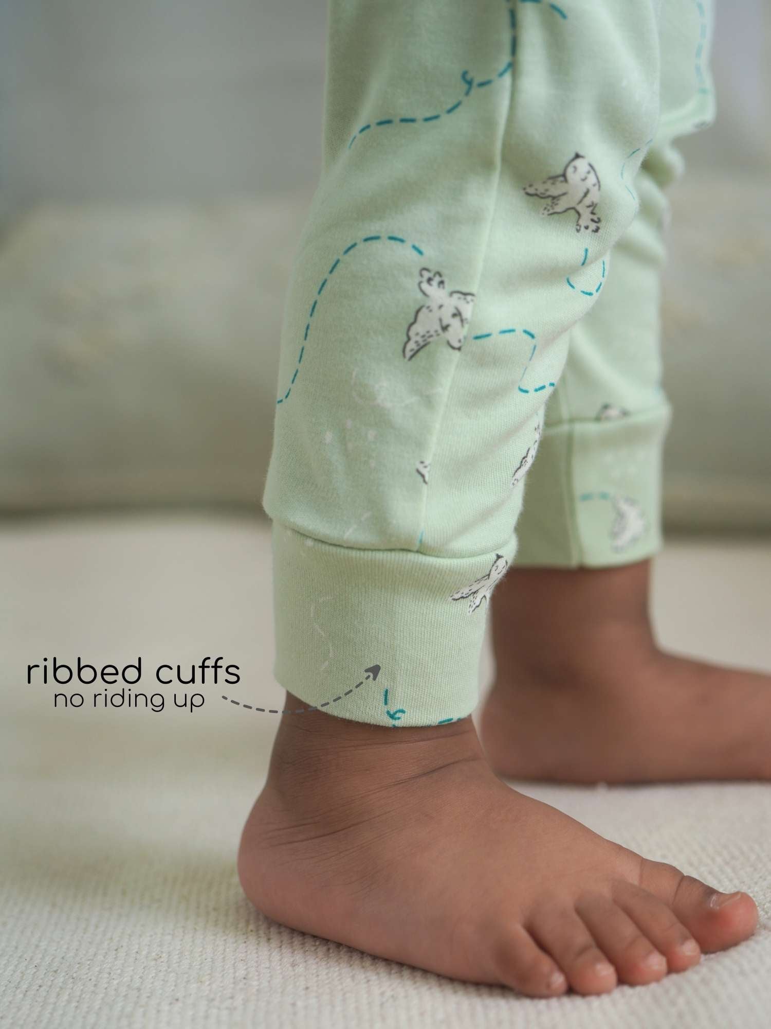 bamboo long sleeve pajama co-ord set