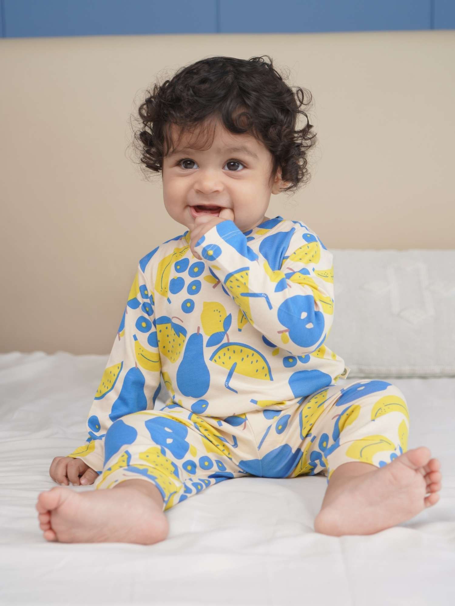 bamboo long sleeve pajama co-ord set