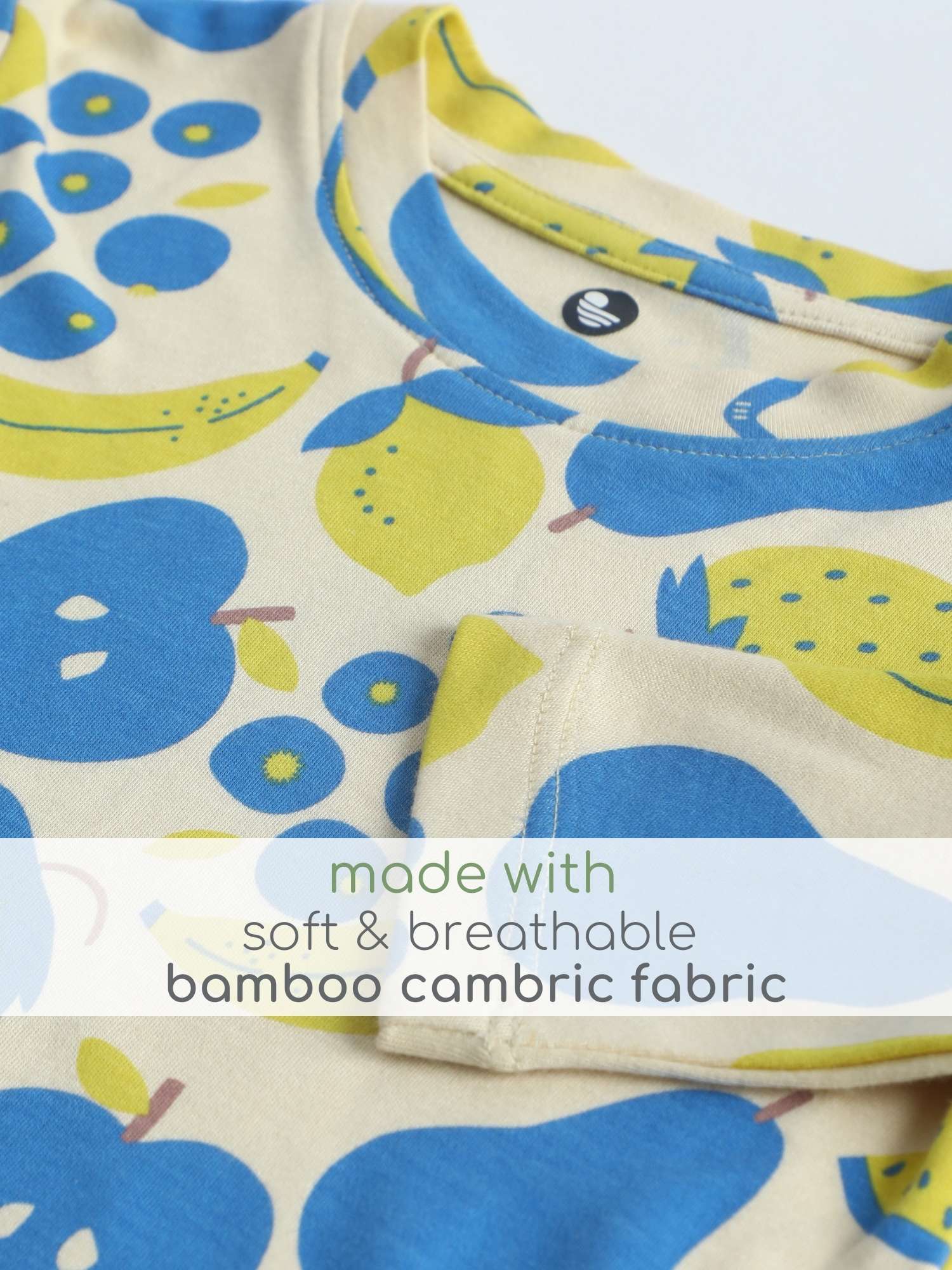 bamboo long sleeve pajama co-ord set