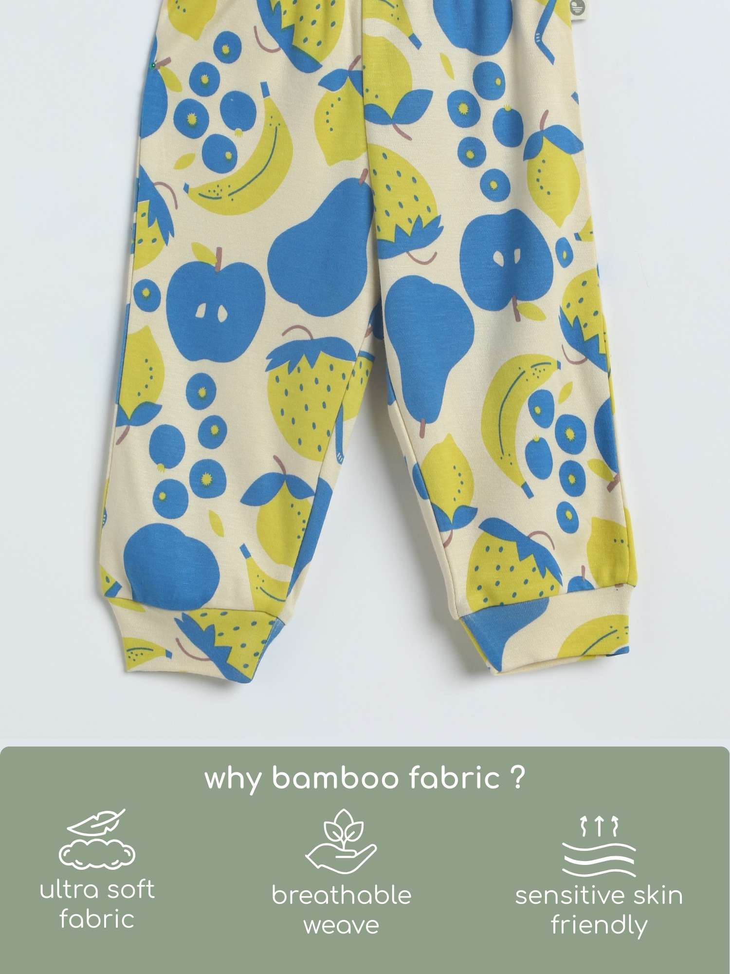 bamboo long sleeve pajama co-ord set