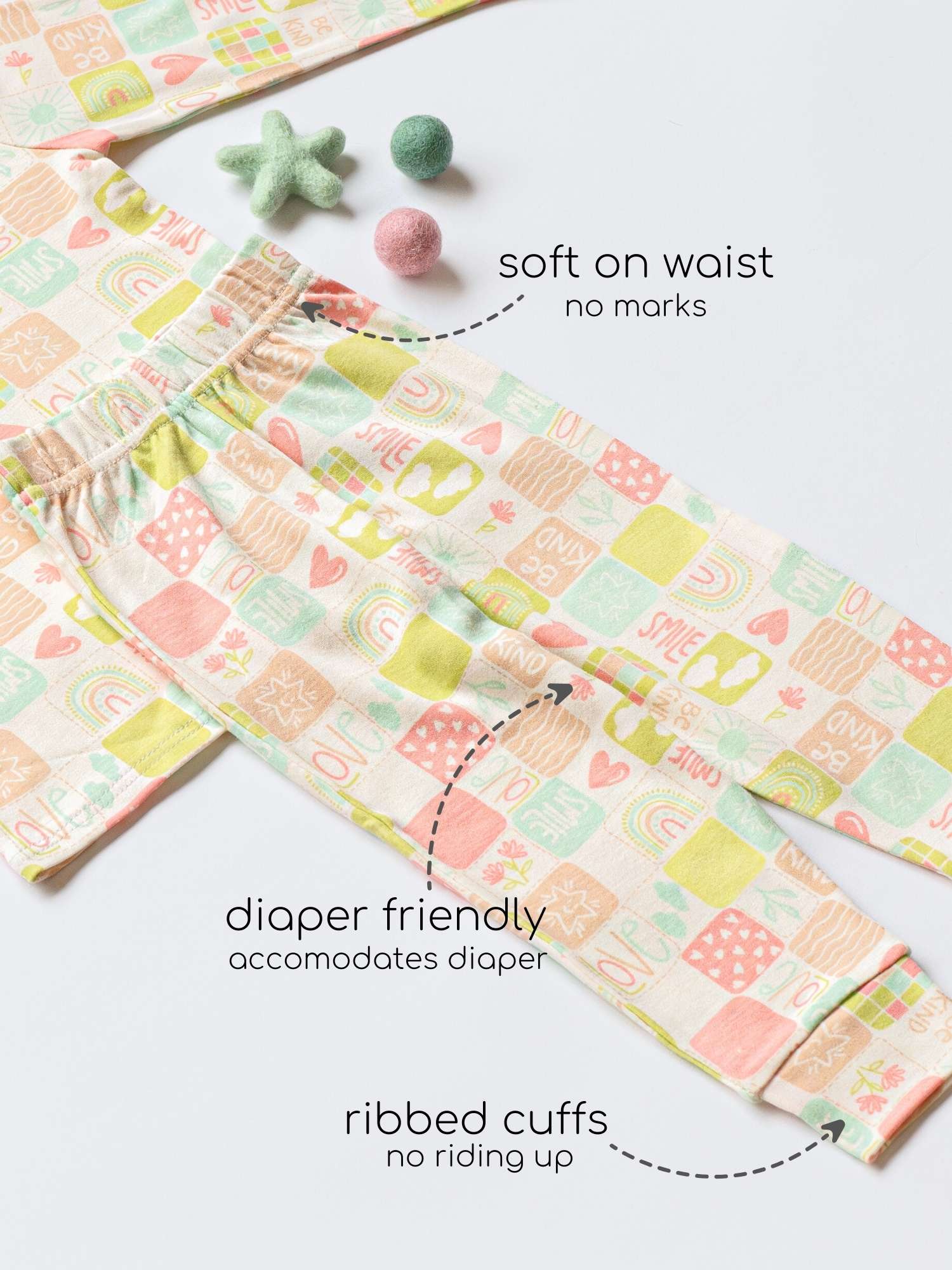 bamboo long sleeve pajama co-ord set