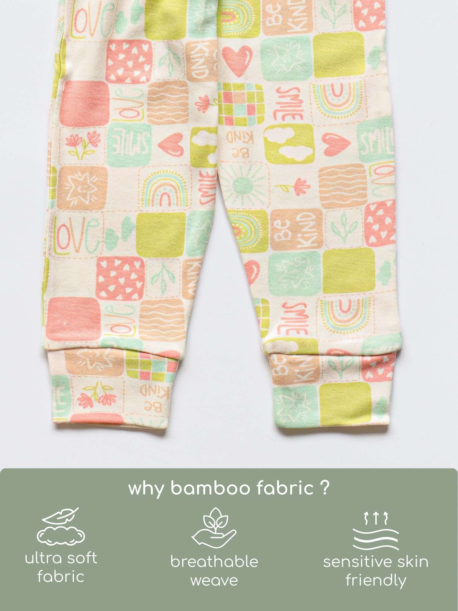 bamboo long sleeve pajama co-ord set