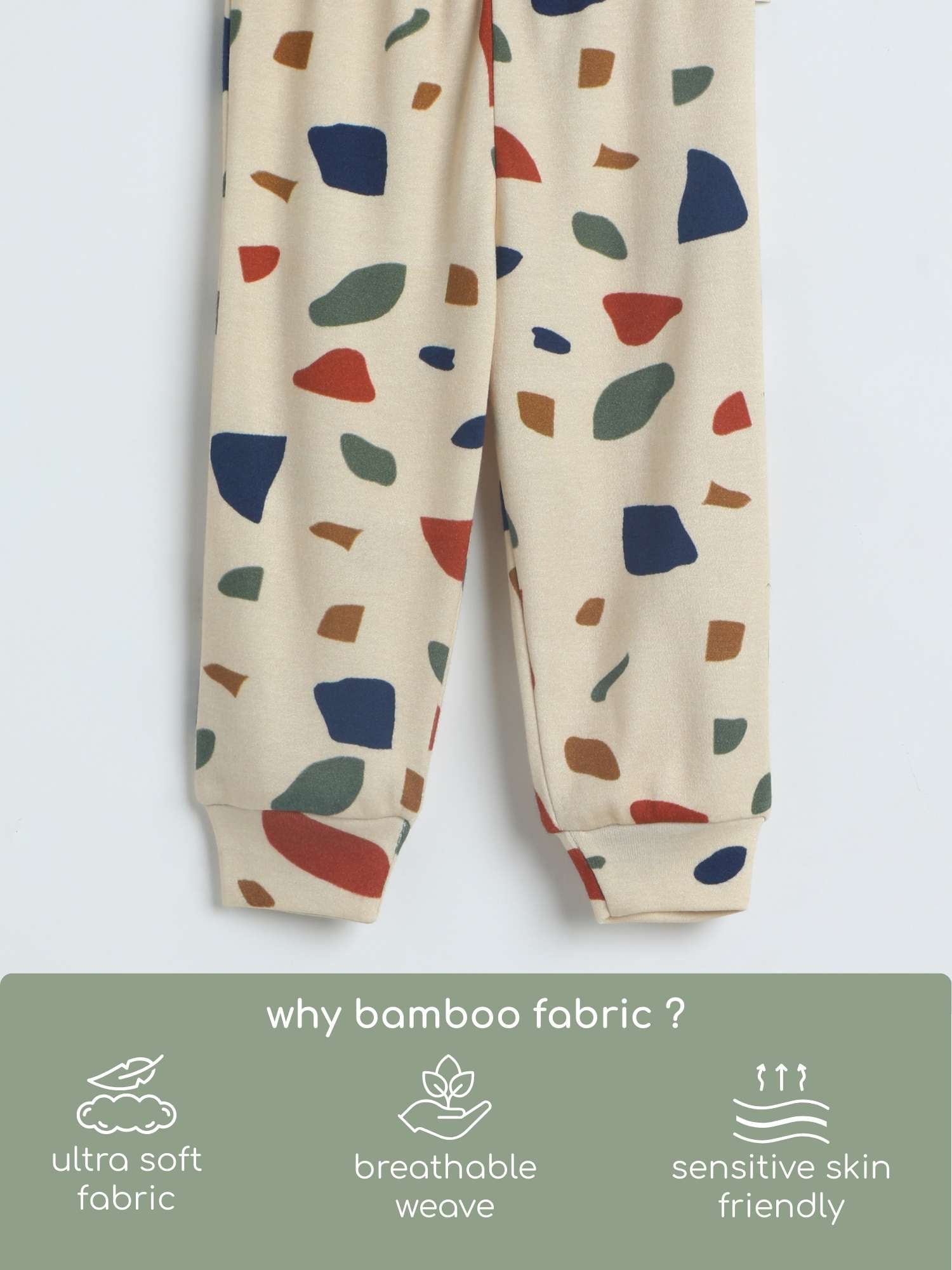 bamboo long sleeve pajama co-ord set