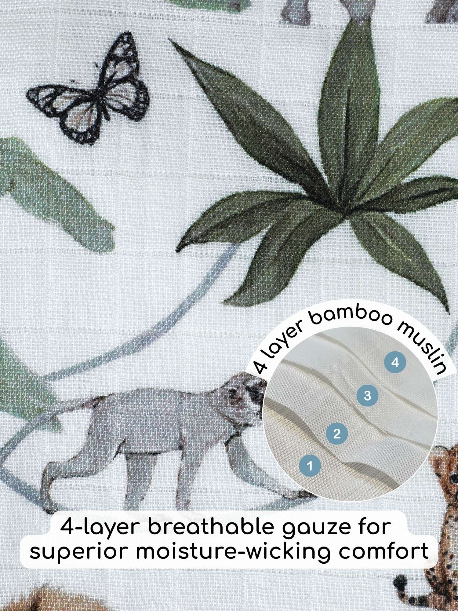 bamboo muslin baby blanket