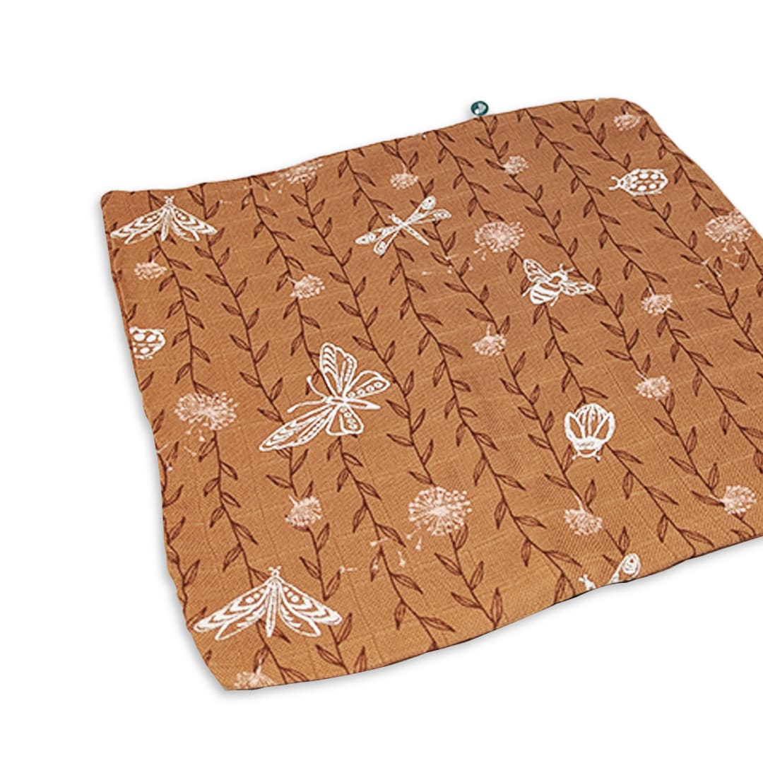 2 layer bamboo muslin wash cloth