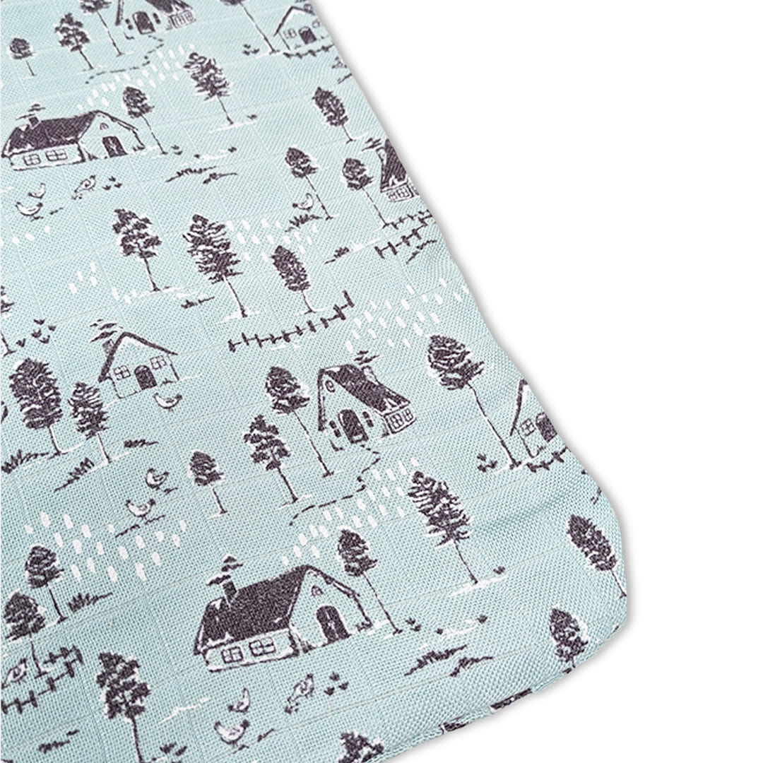 2 layer bamboo muslin wash cloth