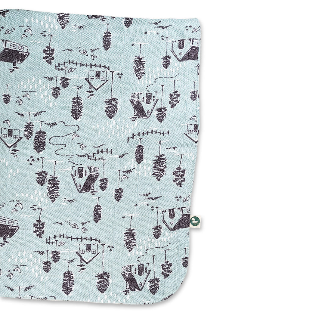 2 layer bamboo muslin wash cloth