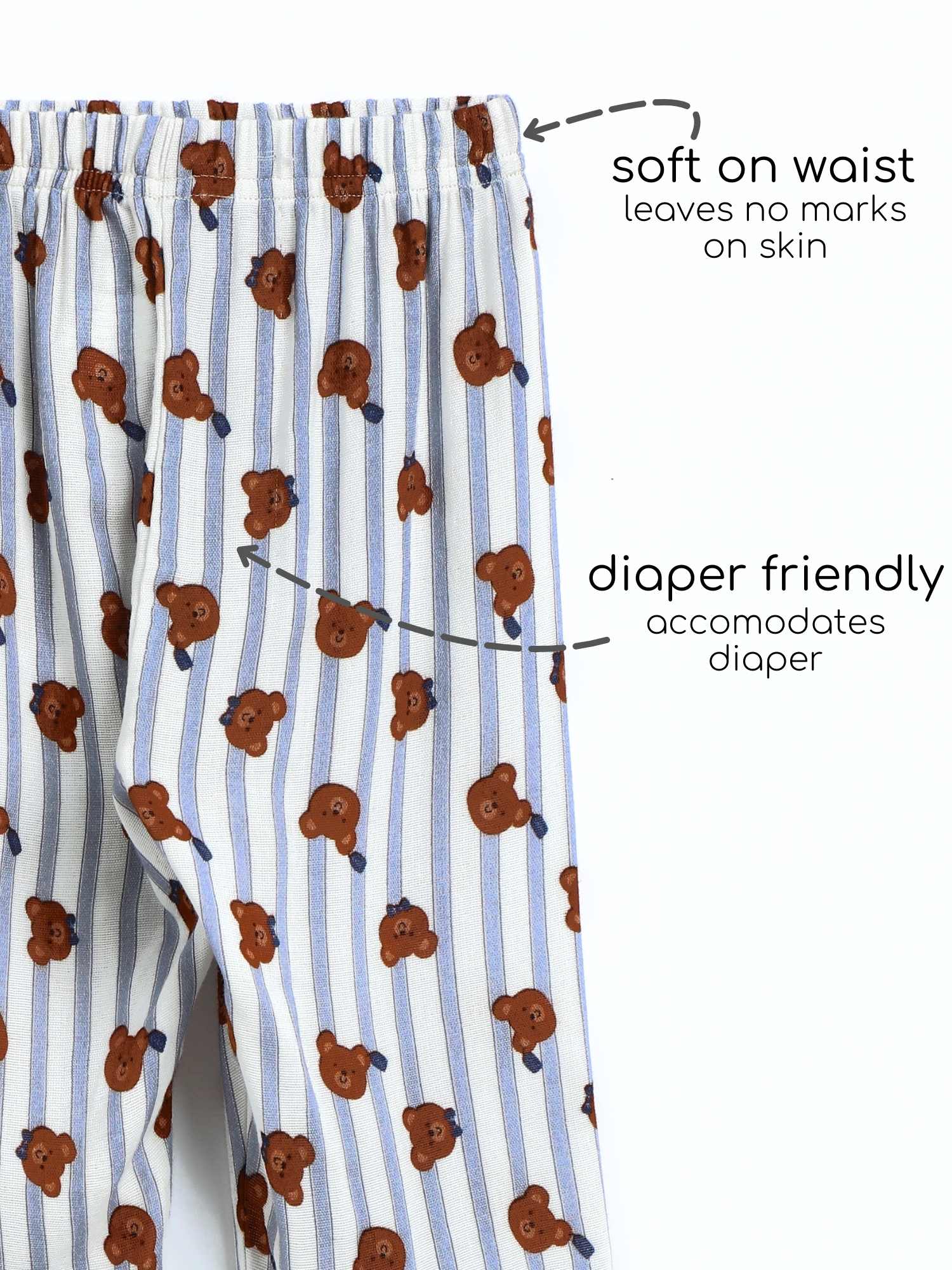 bamboo muslin nightsuit set