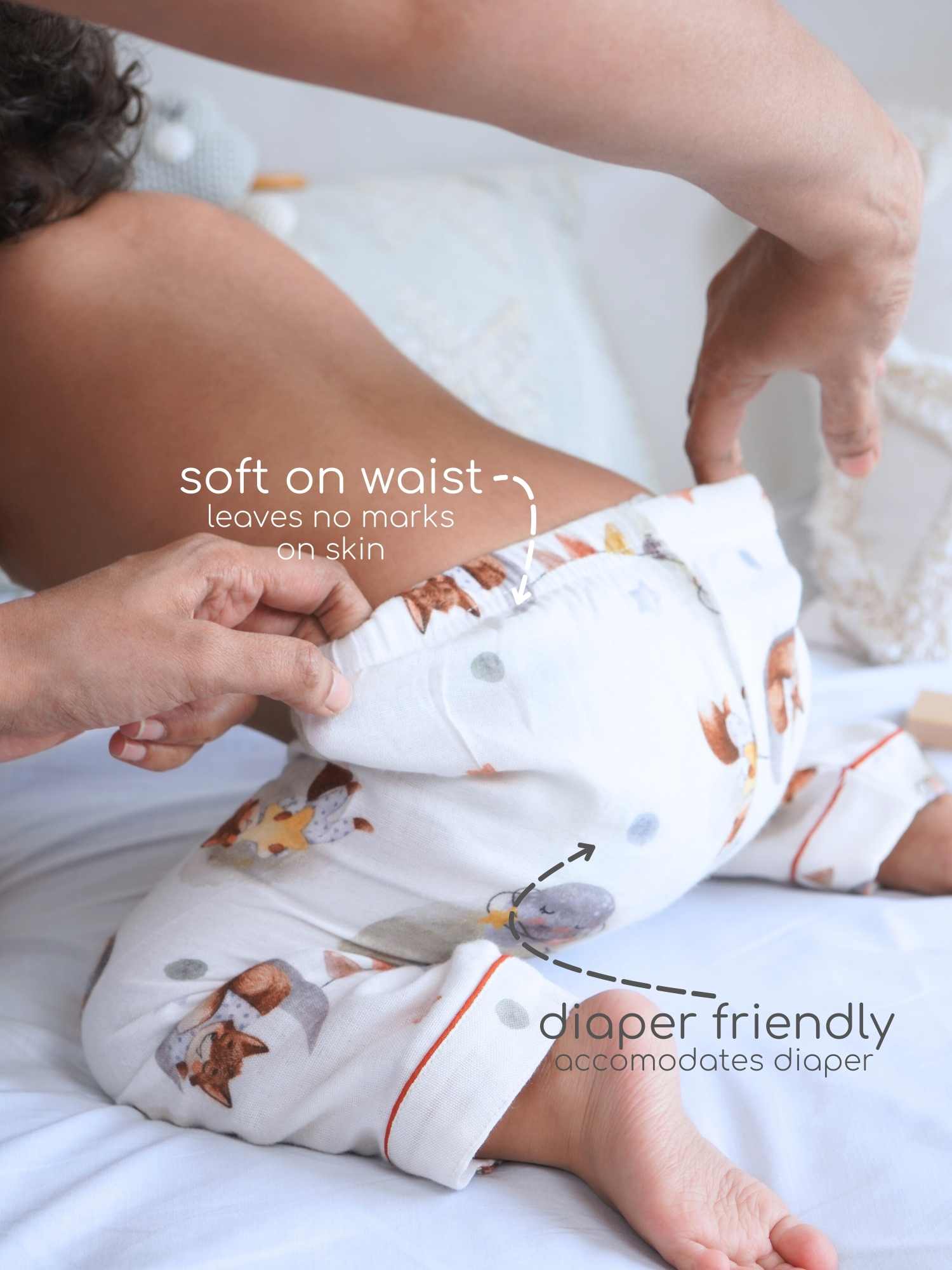 bamboo muslin nightsuit set