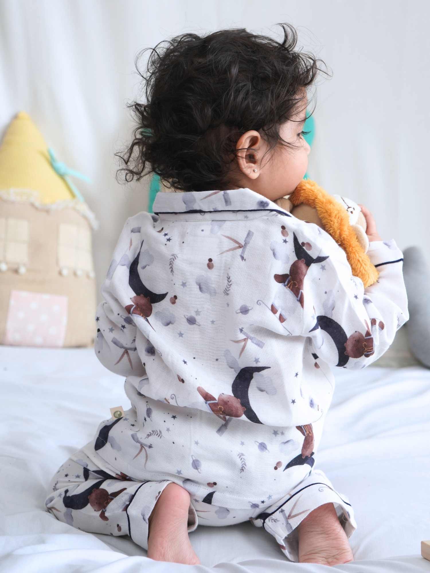 bamboo muslin nightsuit set