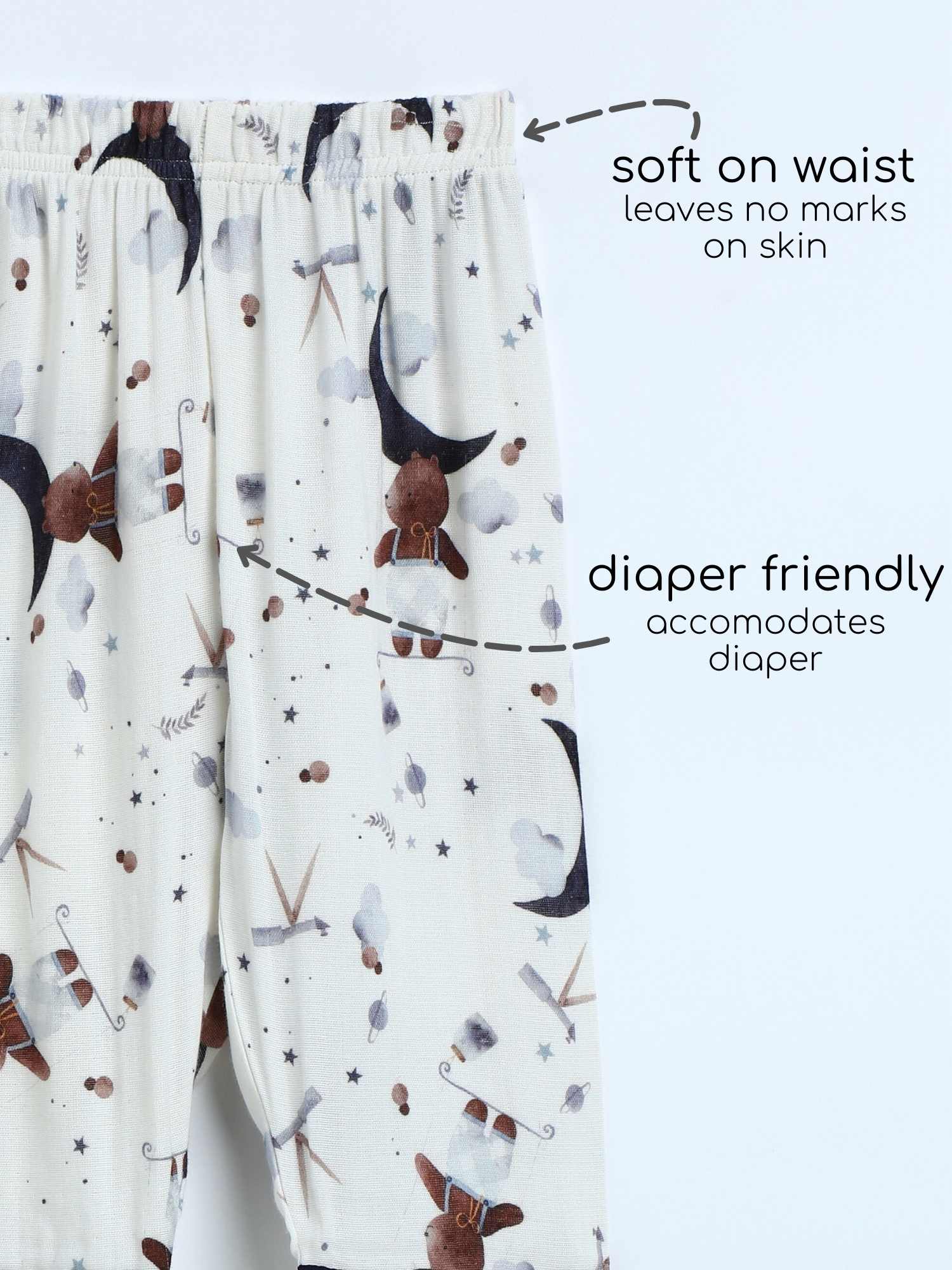 bamboo muslin nightsuit set