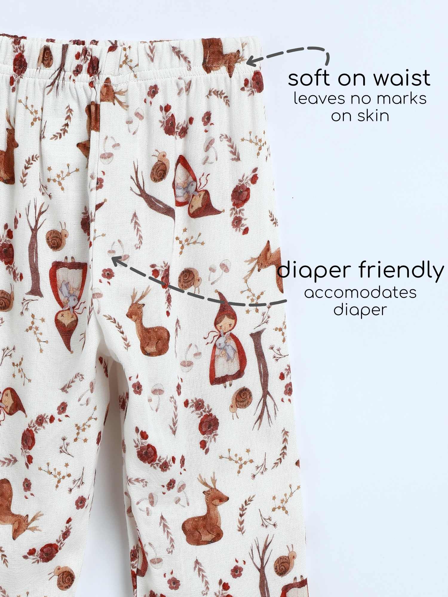 bamboo muslin nightsuit set