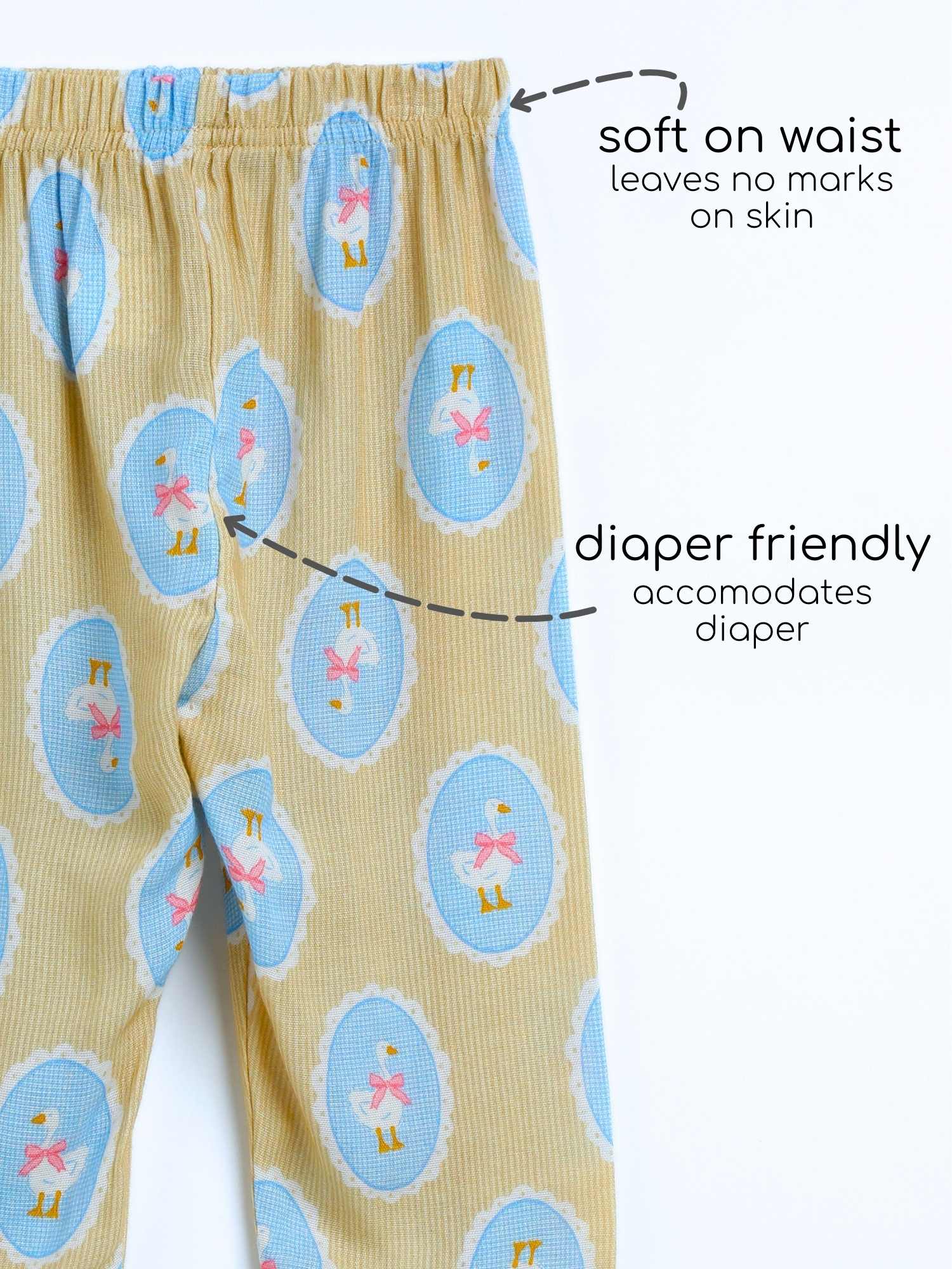 bamboo muslin nightsuit set