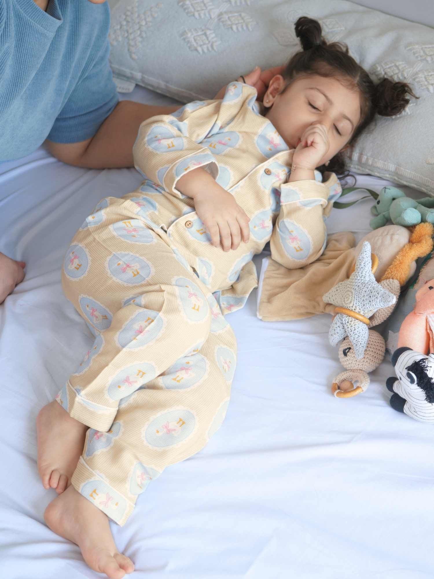 bamboo muslin nightsuit set