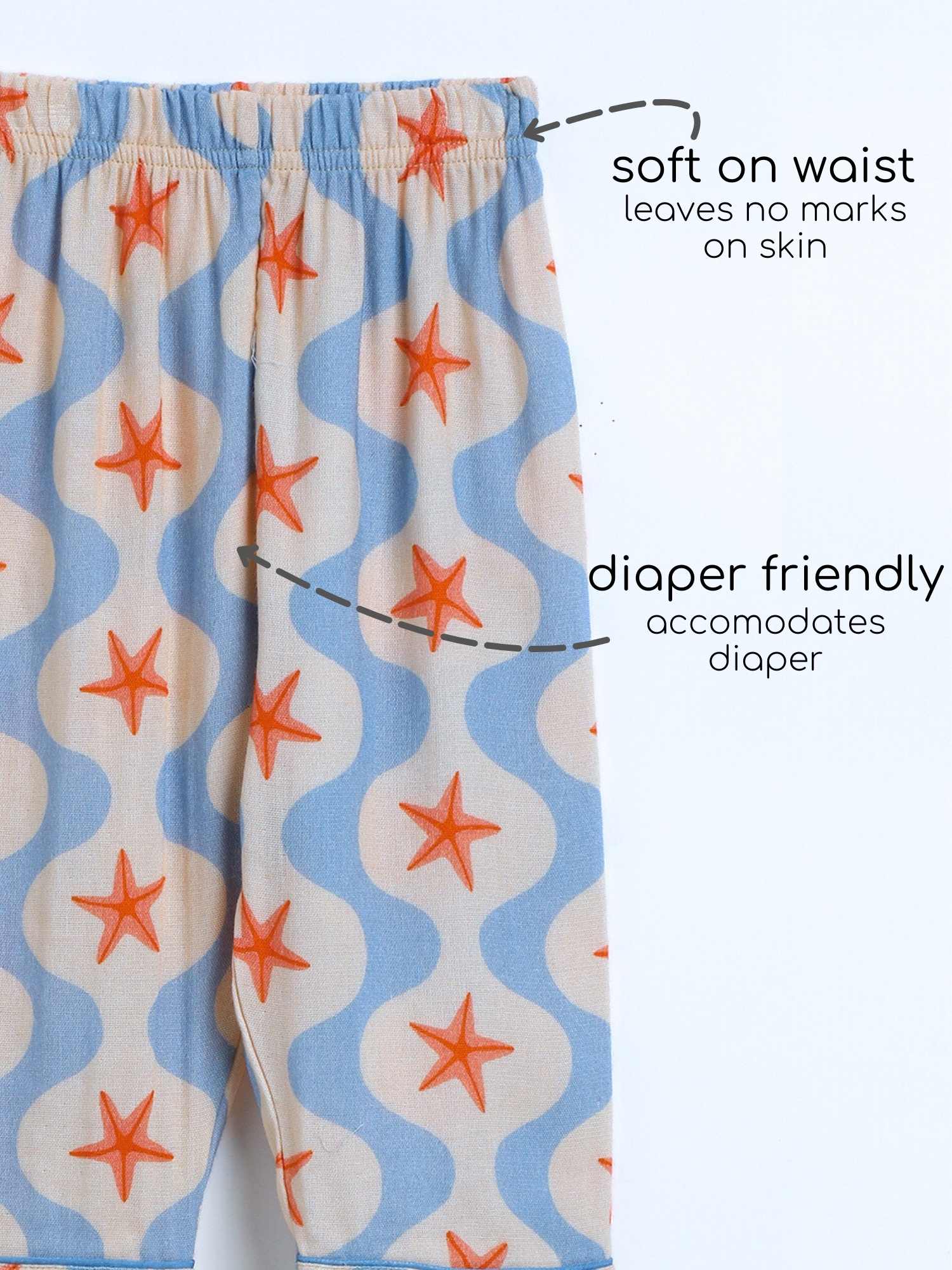 bamboo muslin nightsuit set