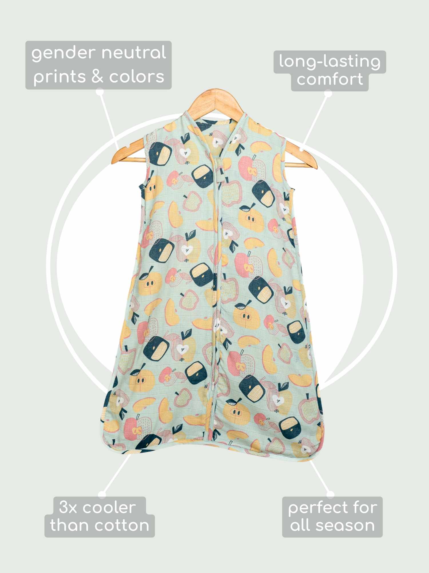 bamboo muslin sleeping bag
