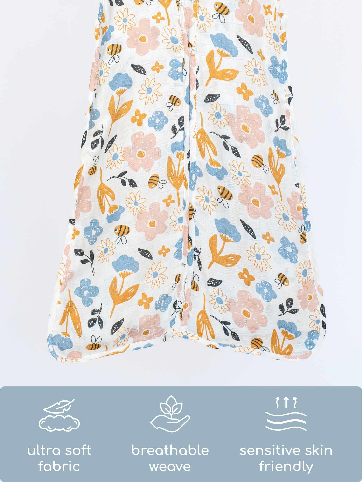 bamboo muslin sleeping bag