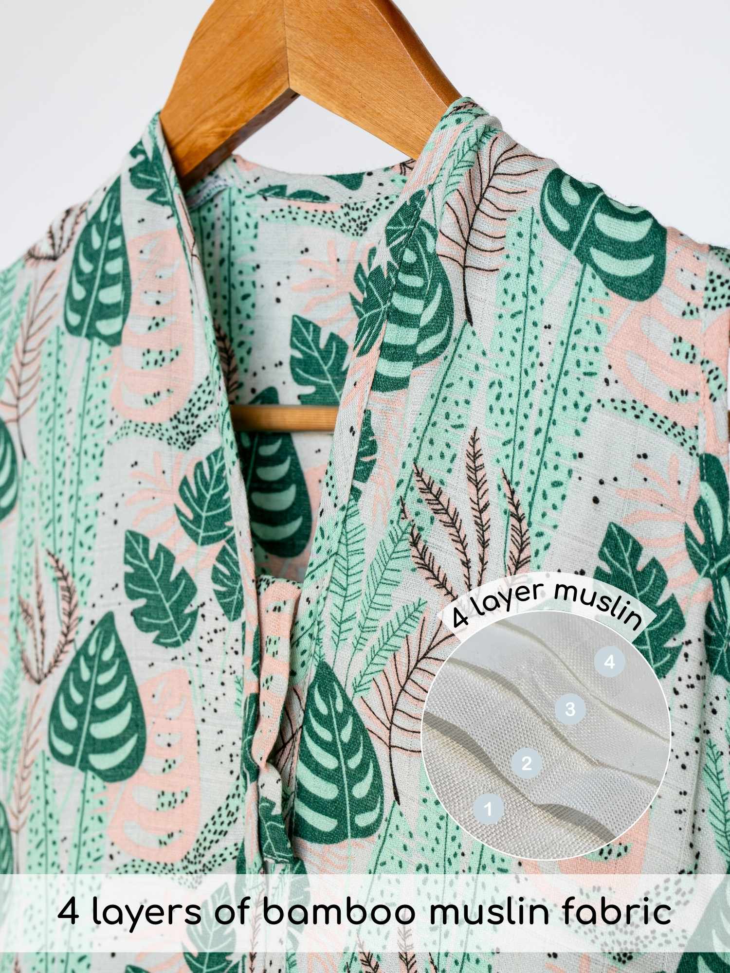 bamboo muslin sleeping bag