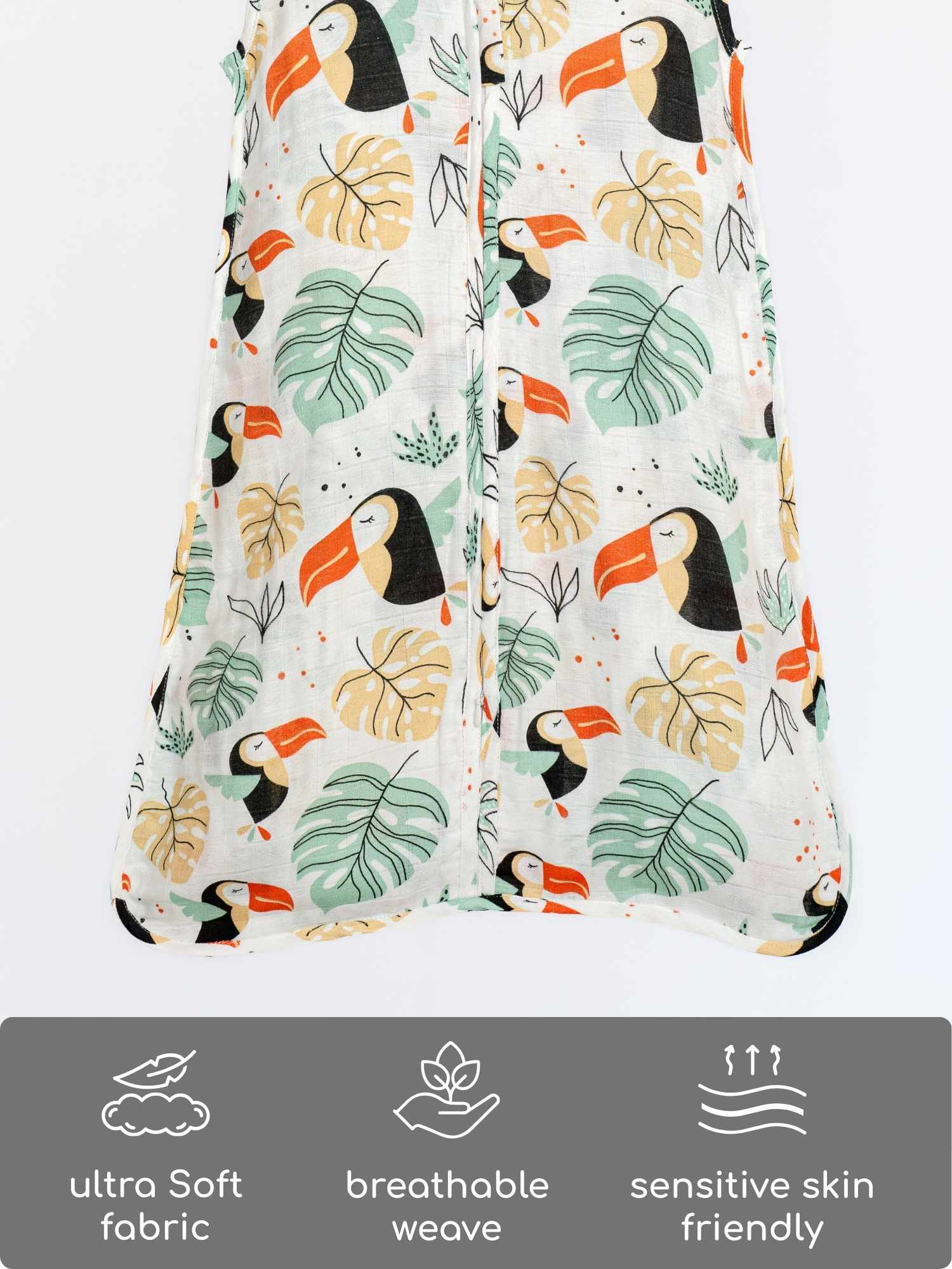 bamboo muslin sleeping bag