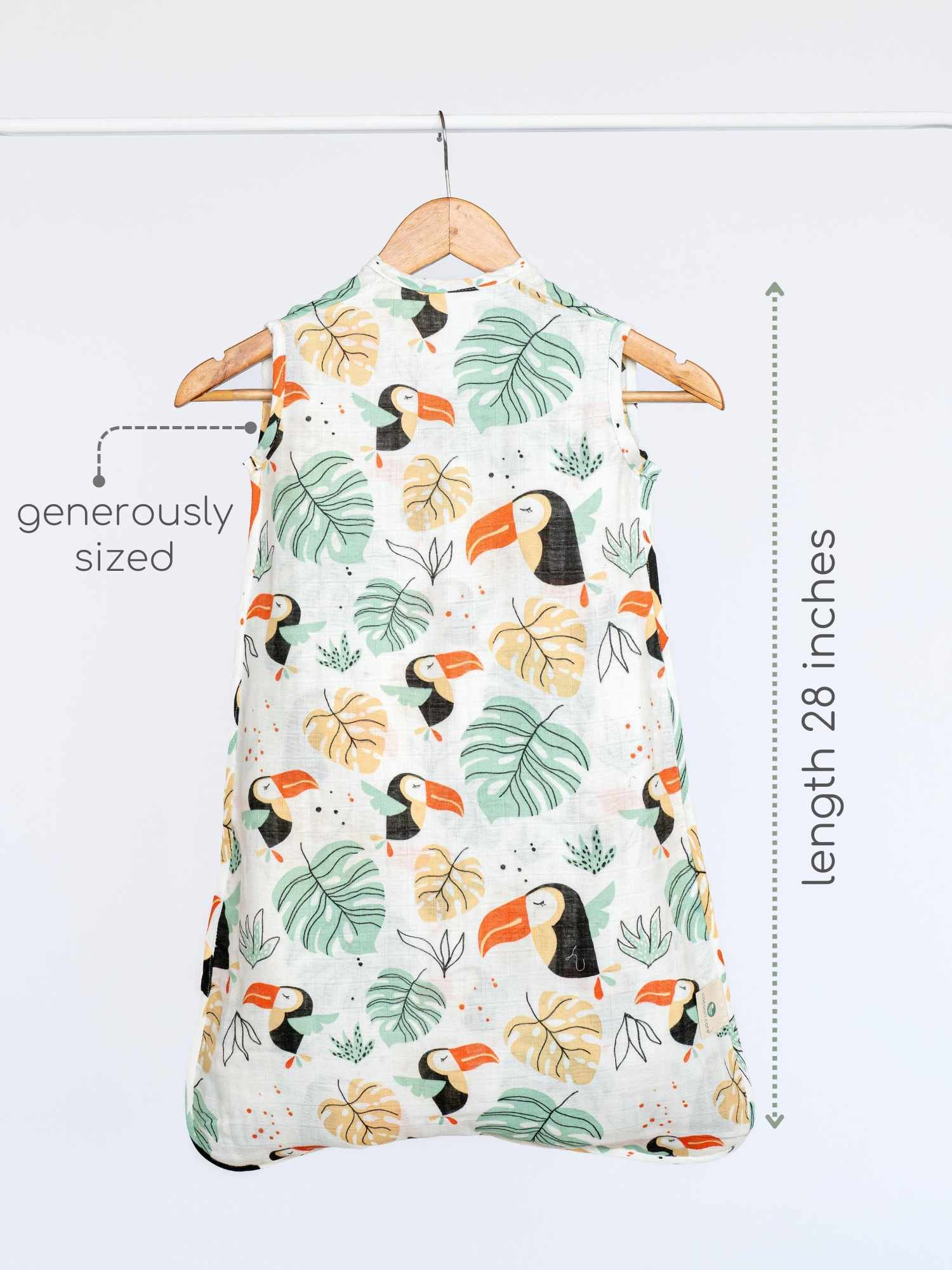bamboo muslin sleeping bag