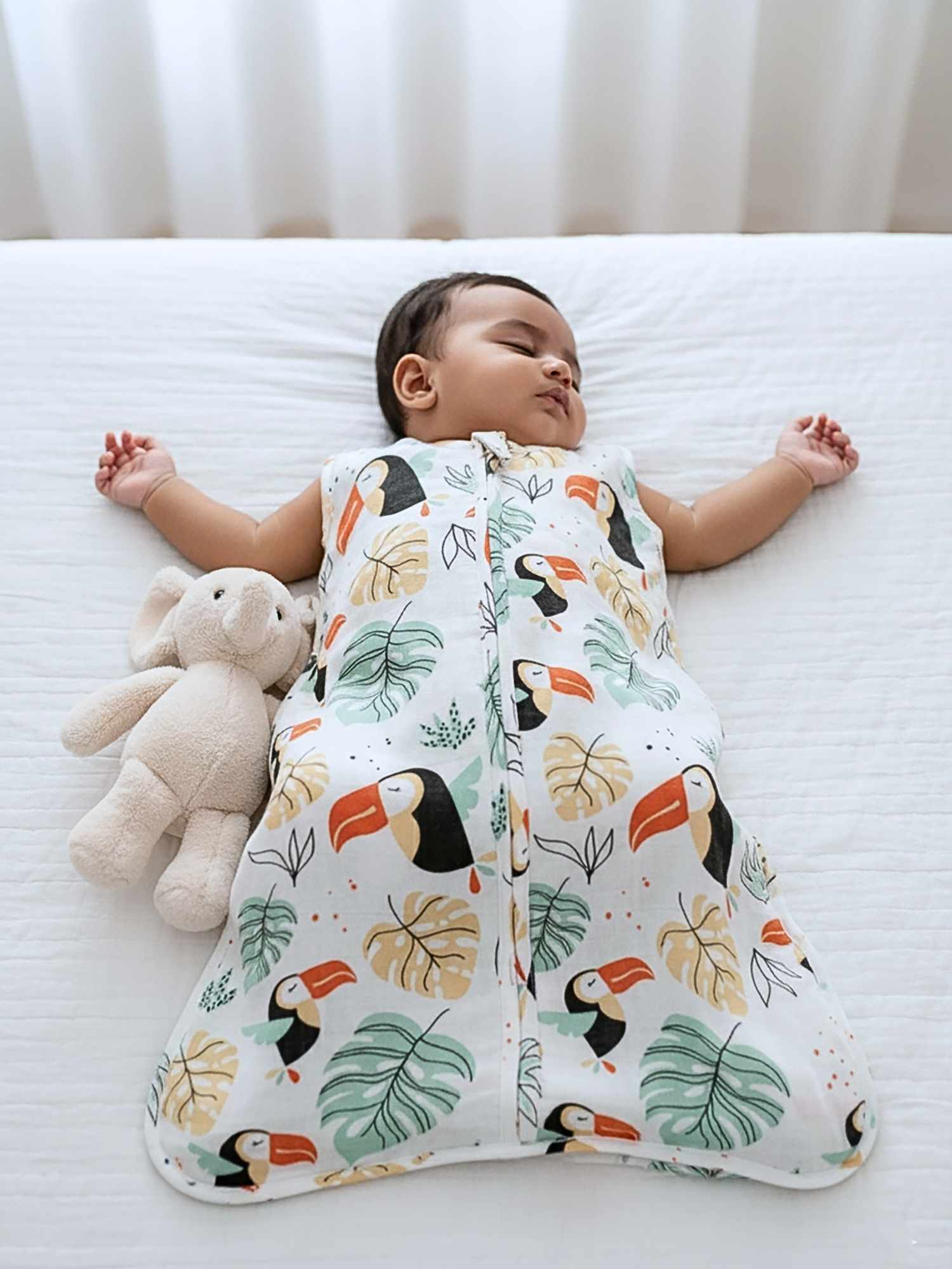 bamboo muslin sleeping bag
