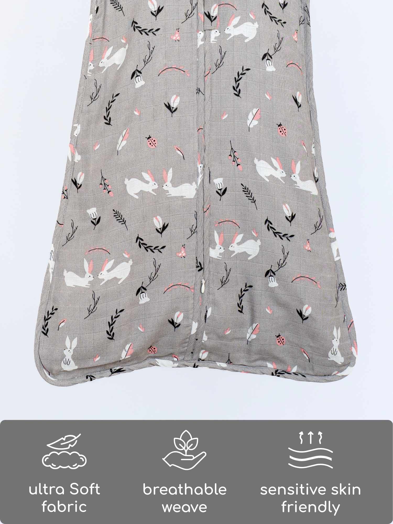 bamboo muslin sleeping bag