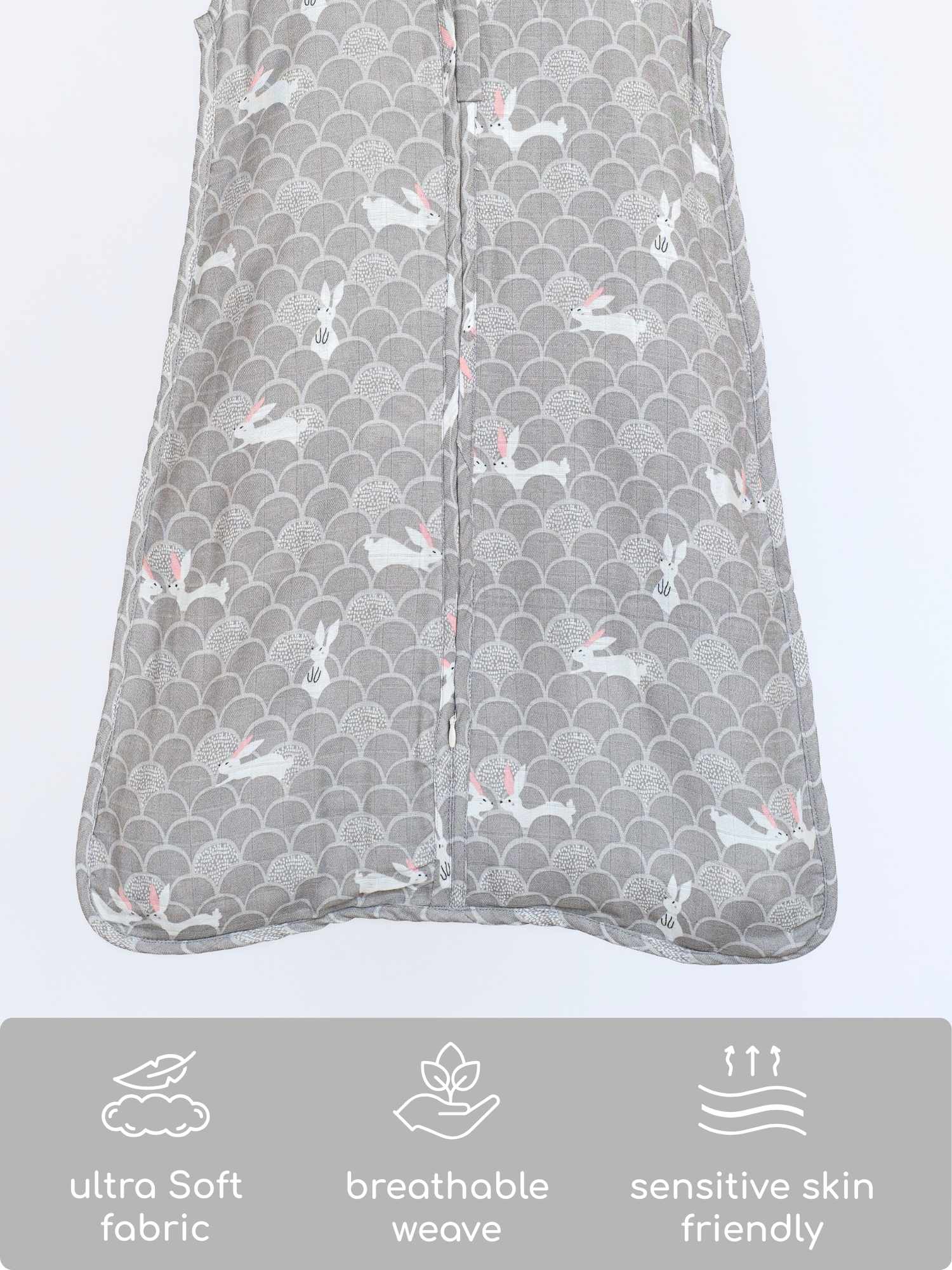 bamboo muslin sleeping bag
