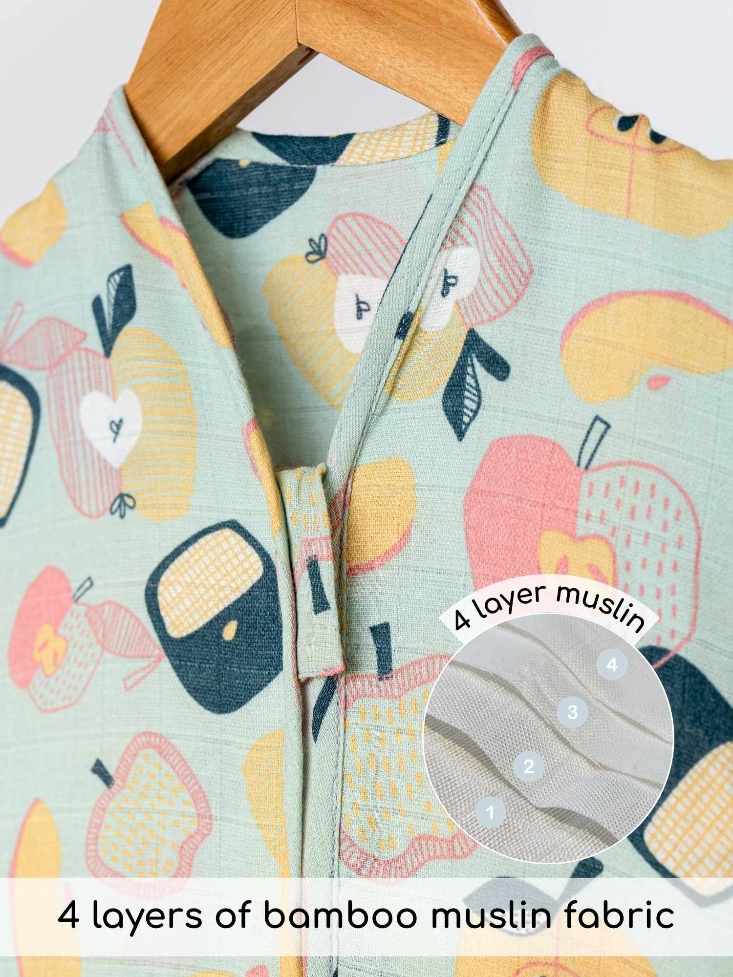 bamboo muslin sleeping bag