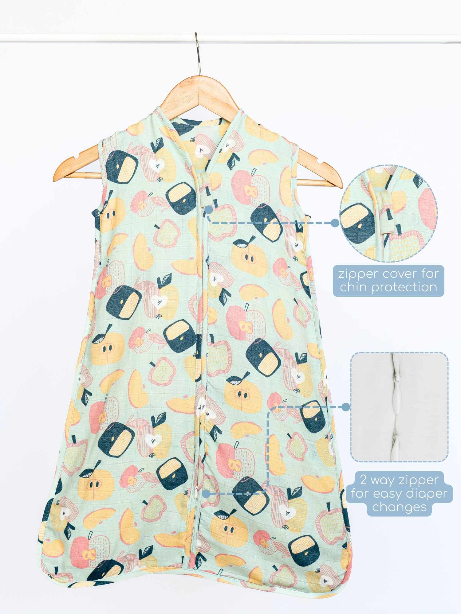 bamboo muslin sleeping bag