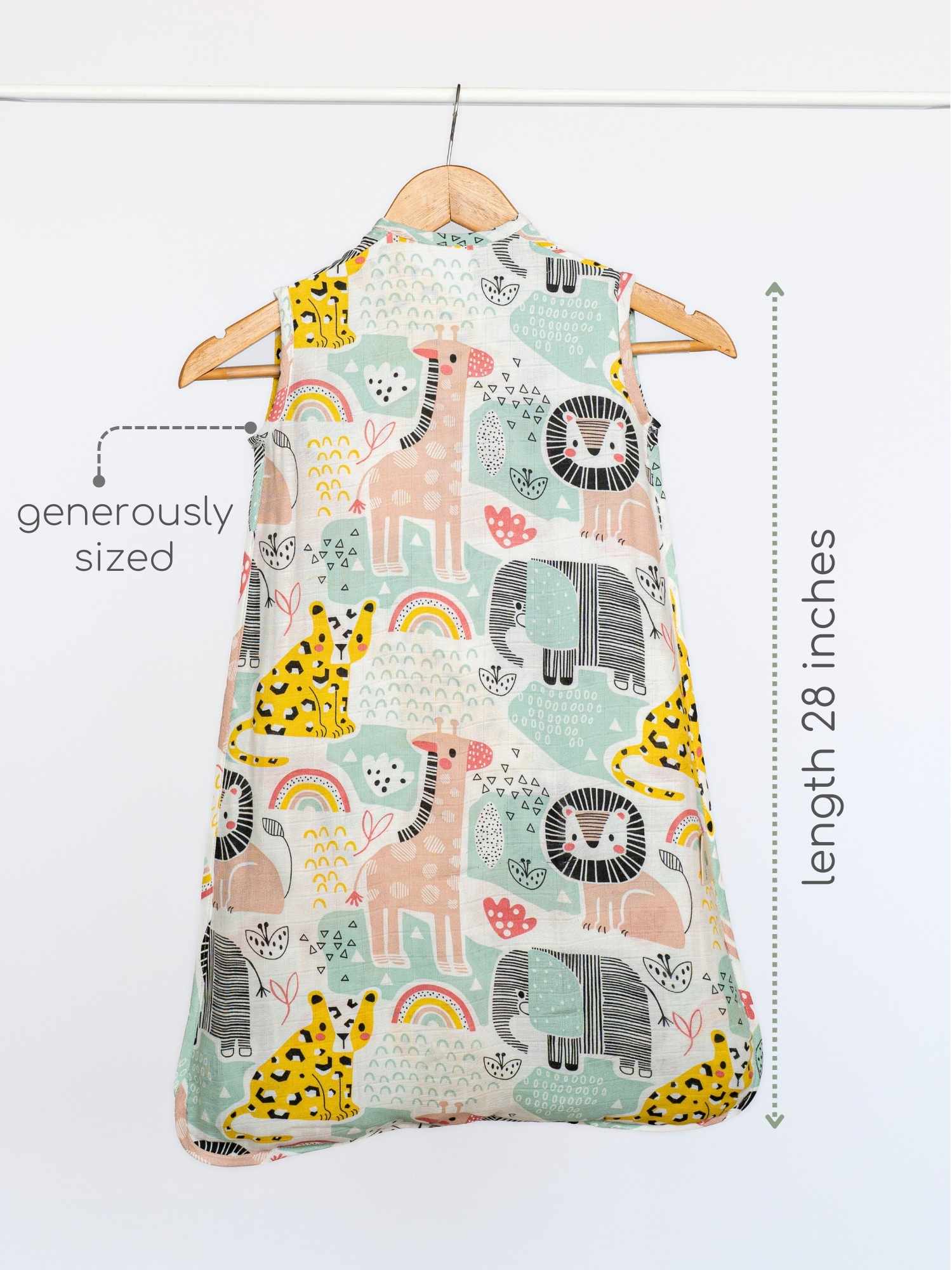 bamboo muslin sleeping bag