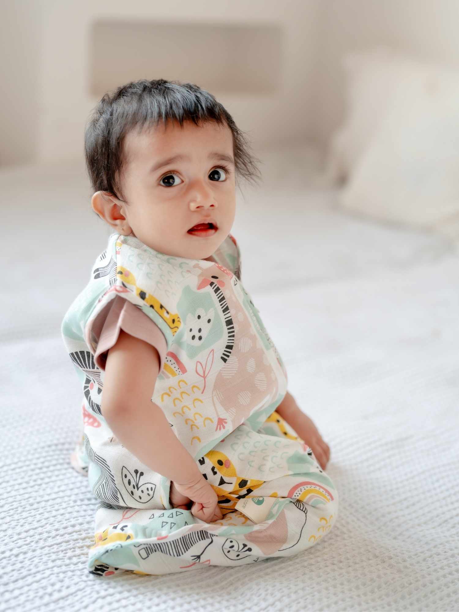 bamboo muslin sleeping bag