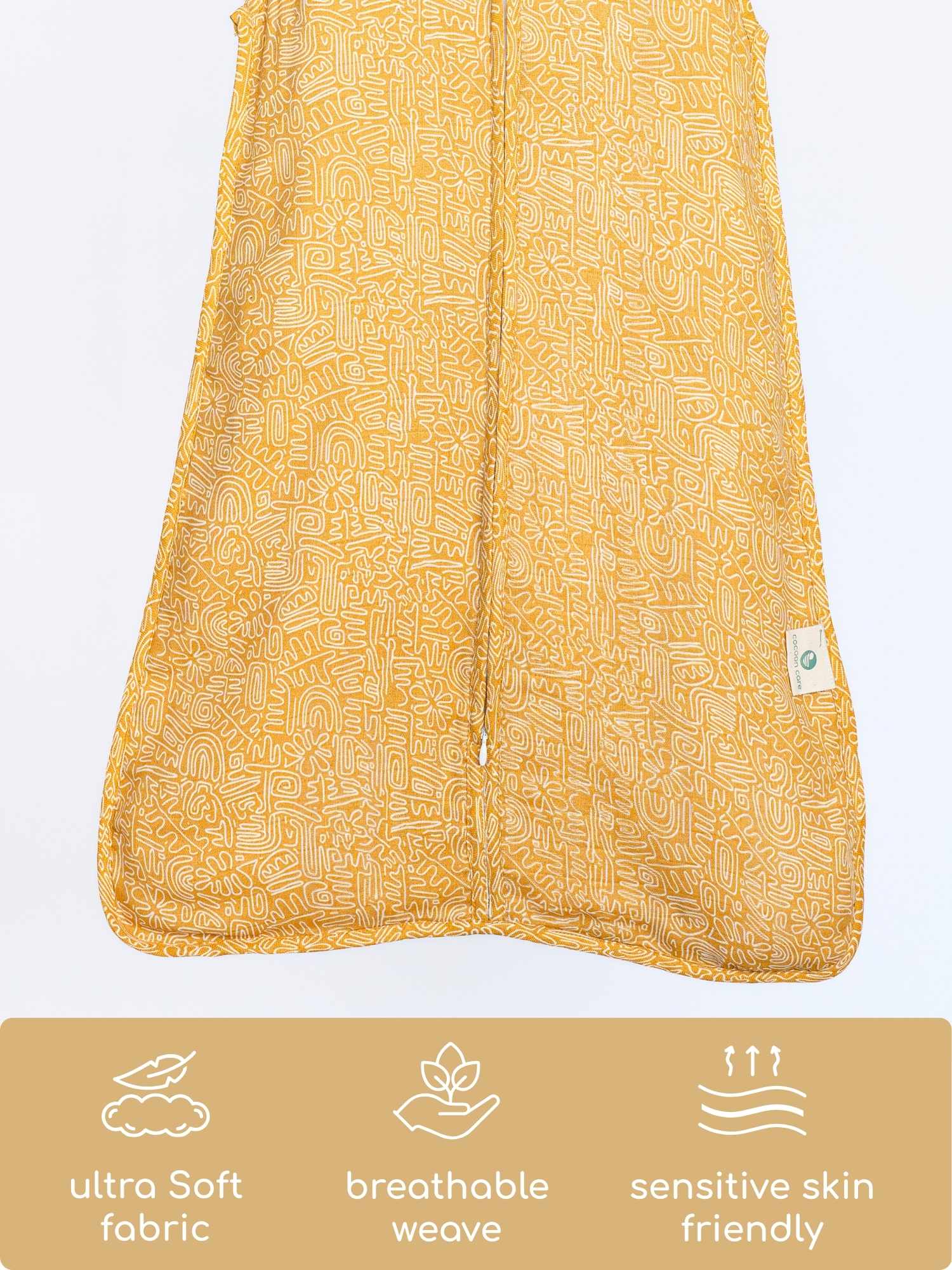 bamboo muslin sleeping bag
