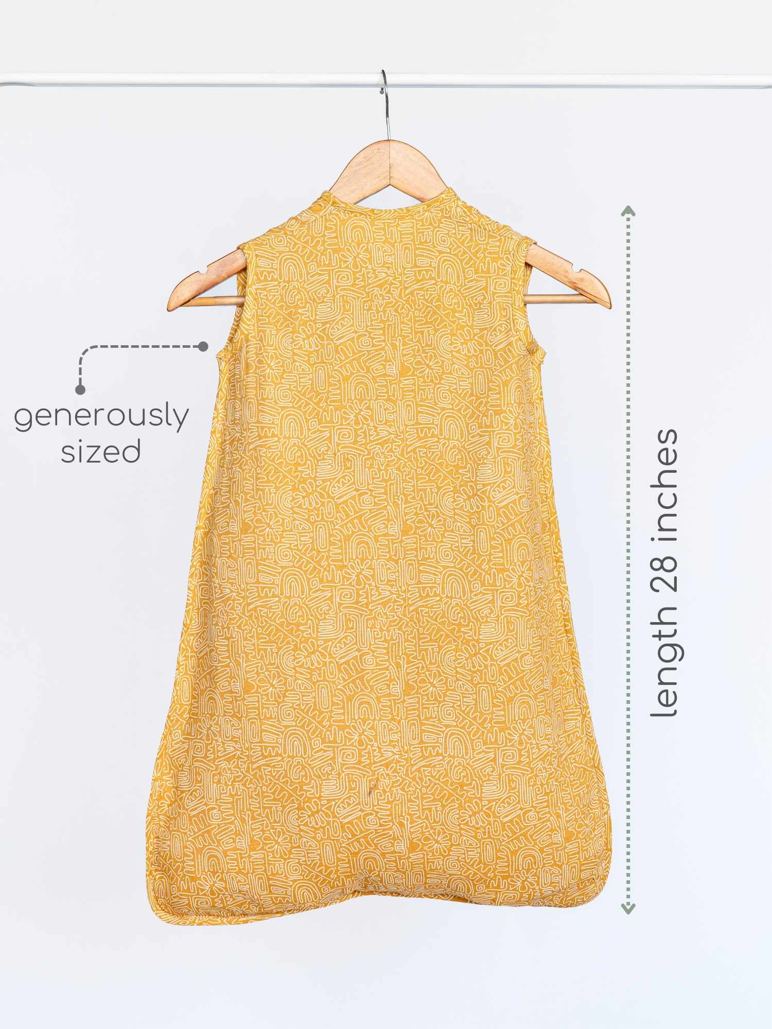 bamboo muslin sleeping bag