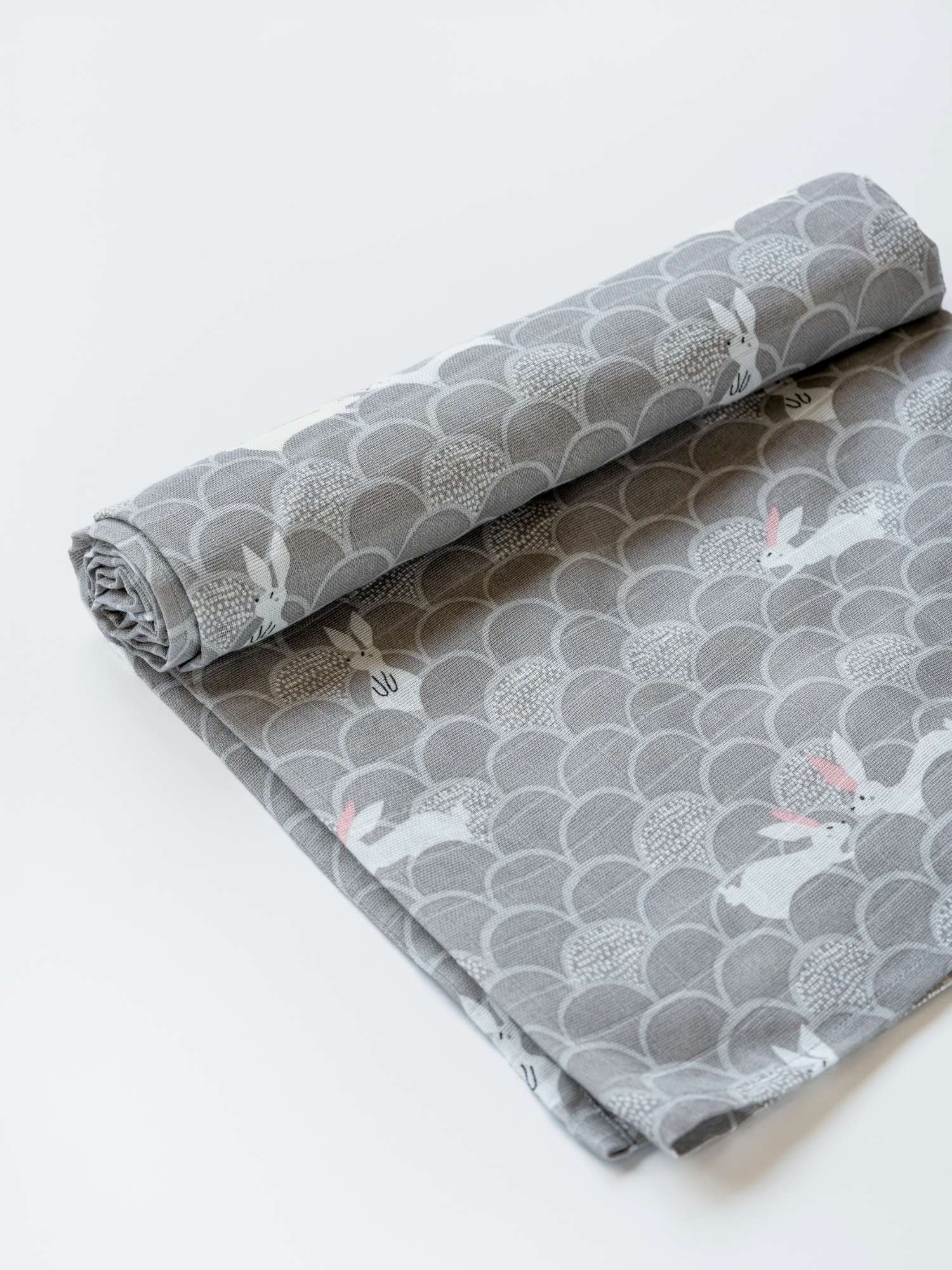 bamboo muslin swaddle - abstract world