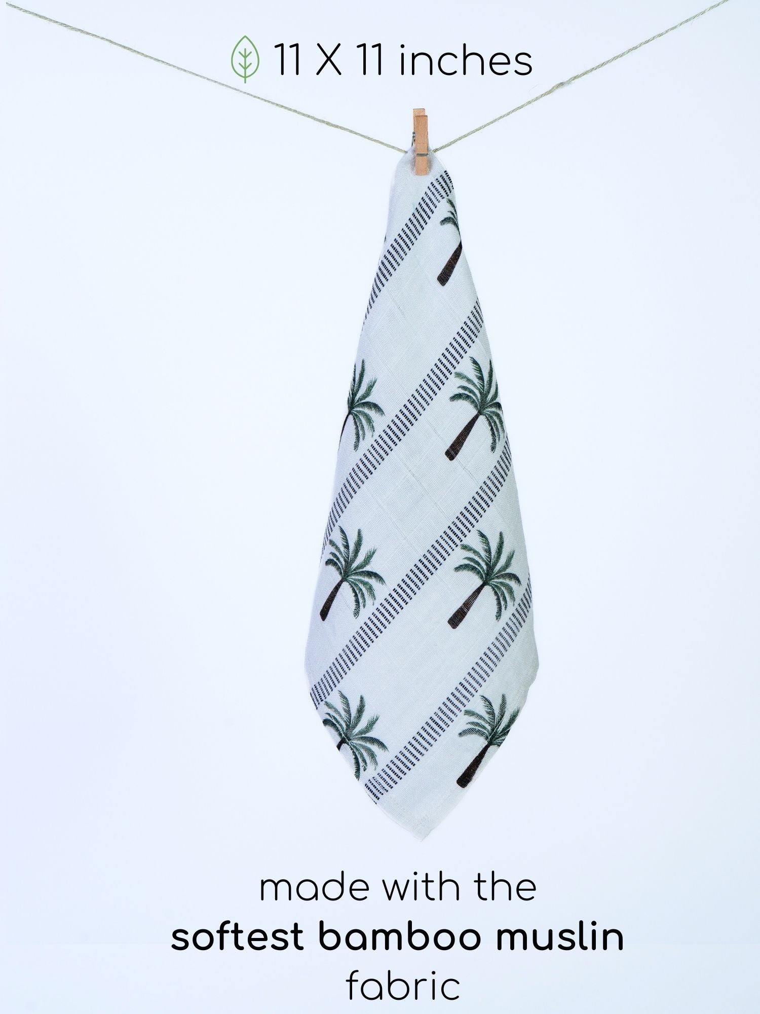 bamboo muslin wash cloth pack of 6