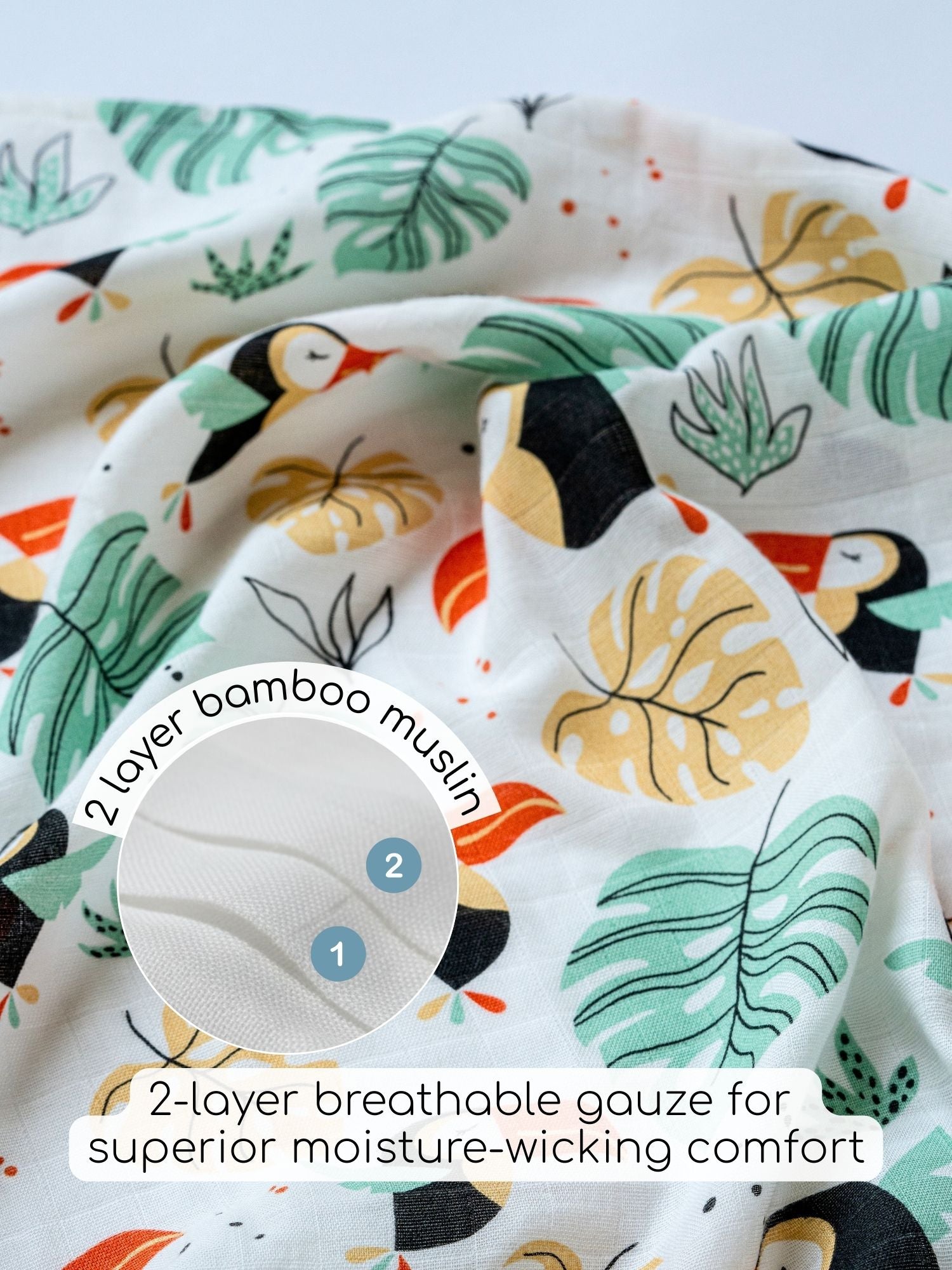 bamboo muslin wash cloth pack of 6