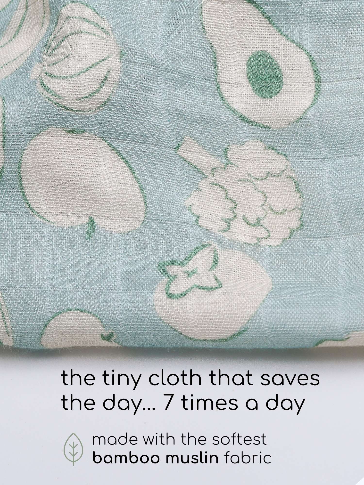 bamboo muslin wash cloth pack of 6