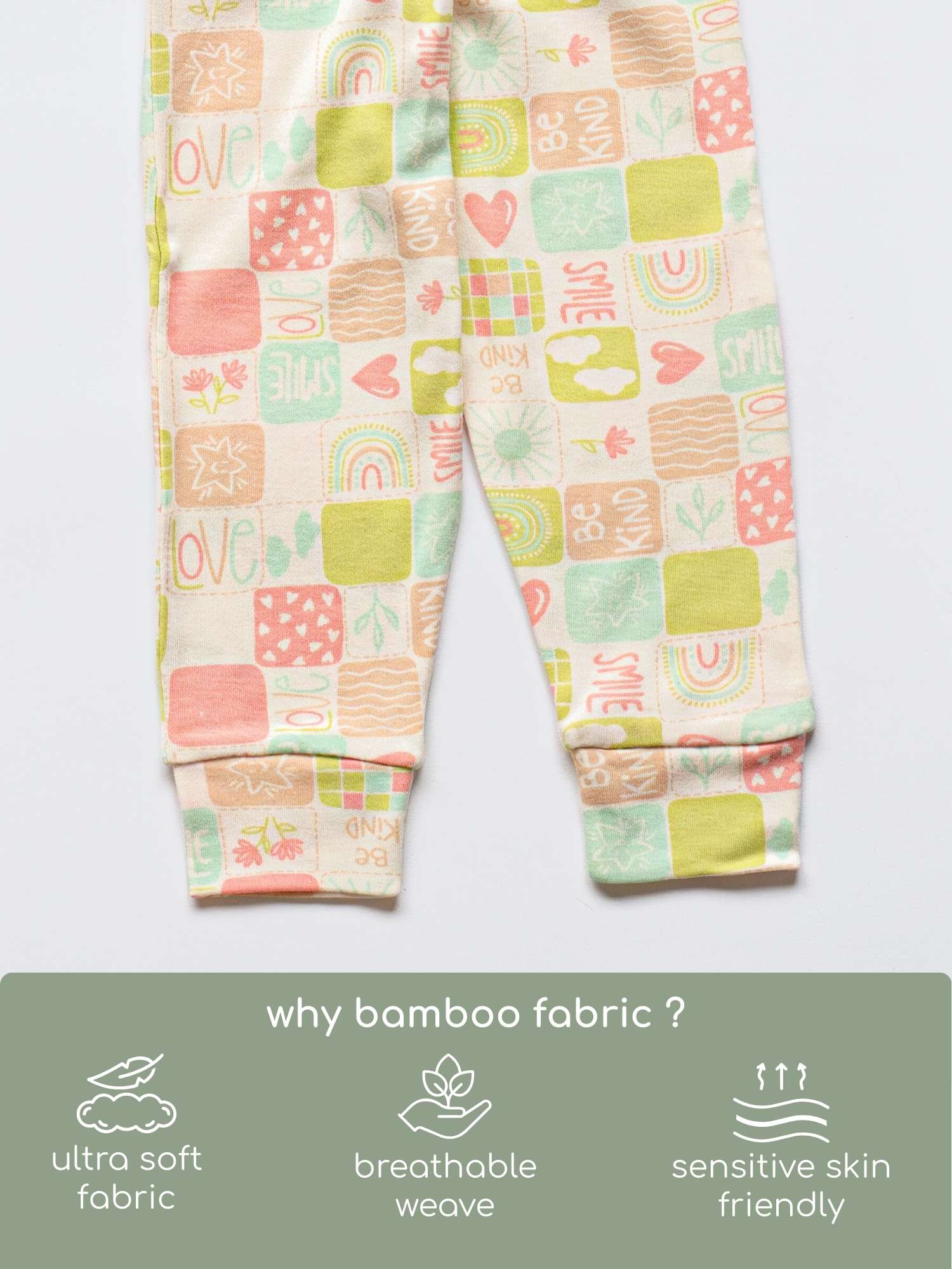 bamboo short sleeve pajama co-ord set