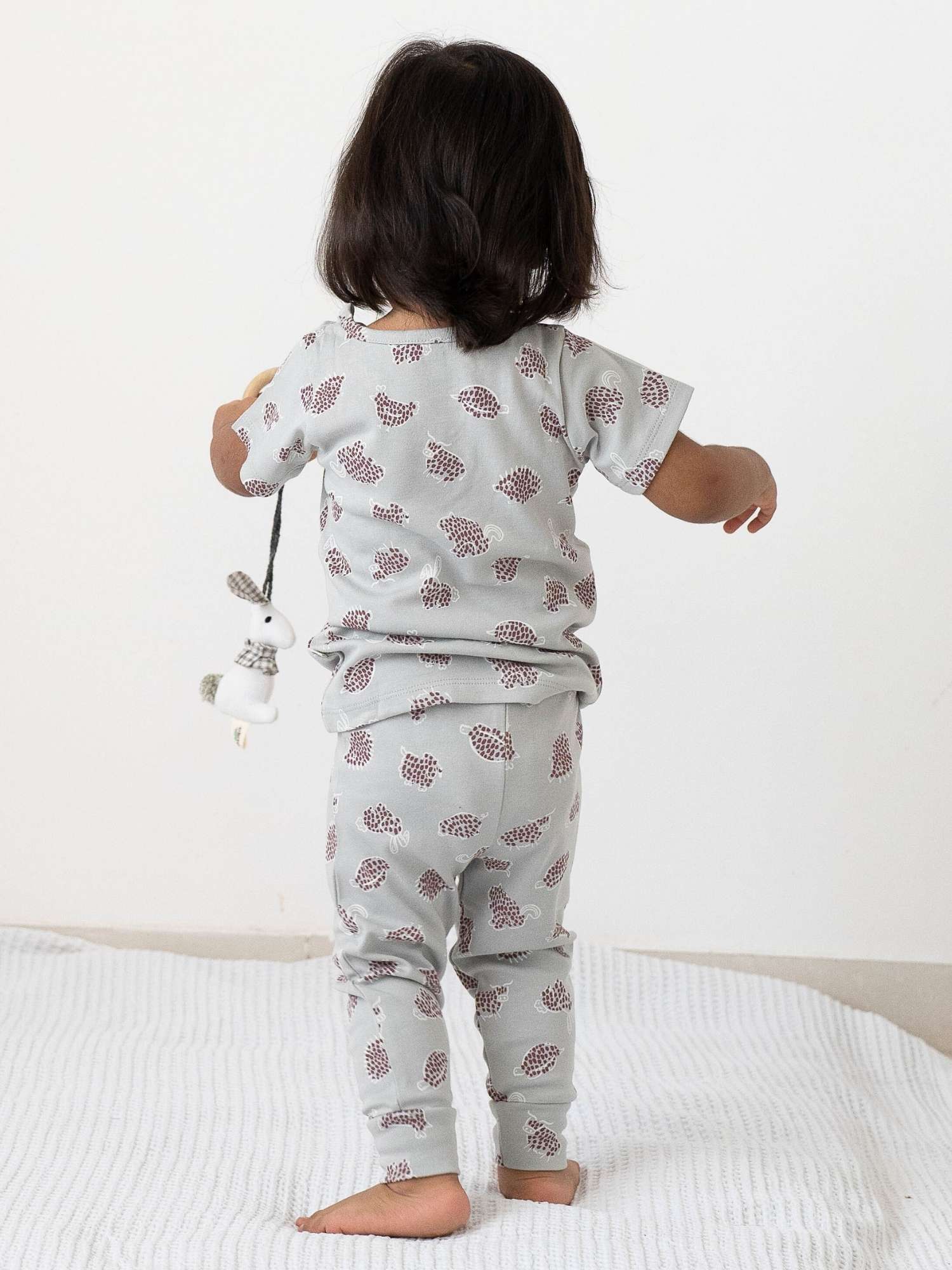 bamboo short sleeve pajama co-ord set