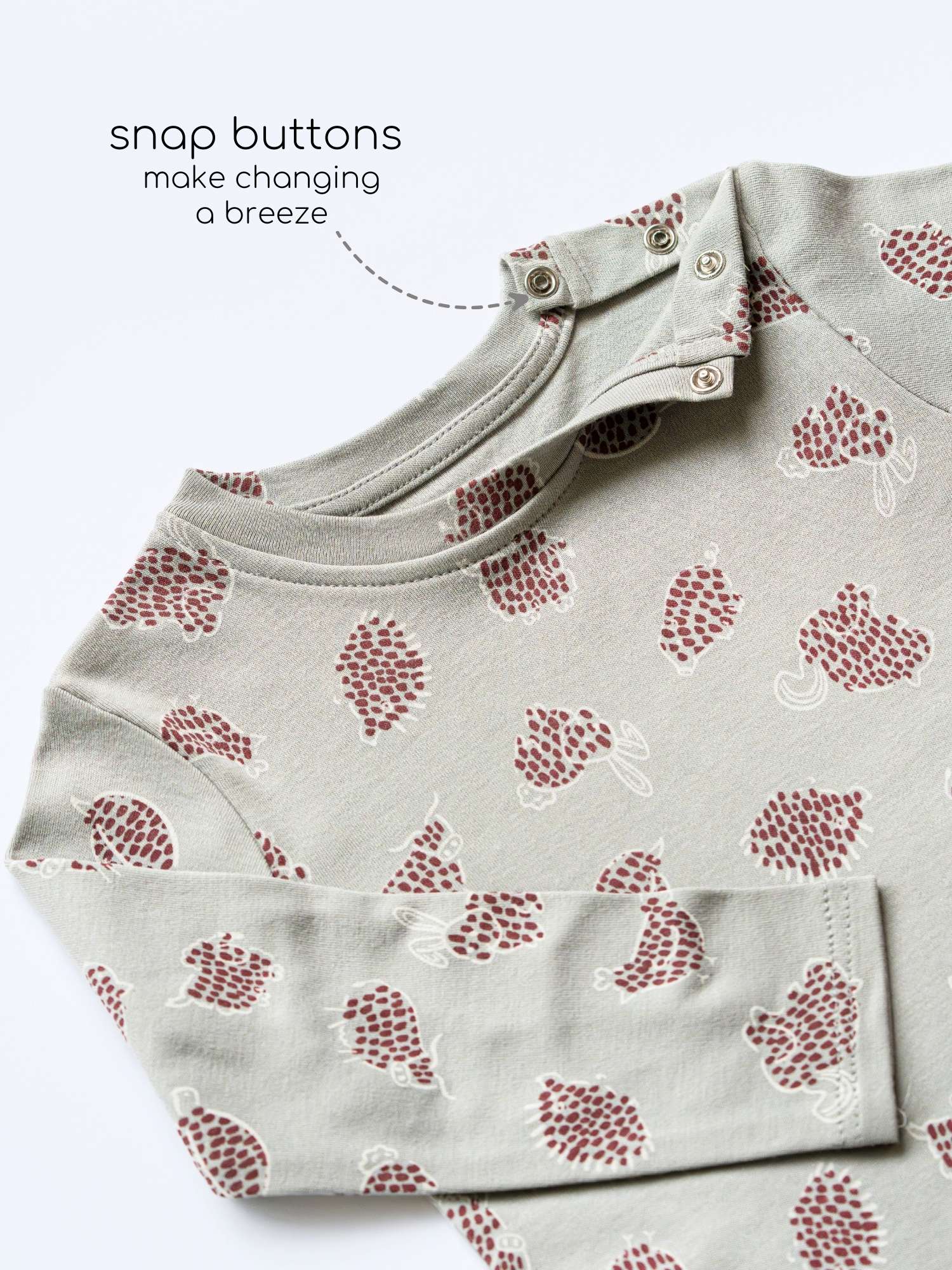 bamboo short sleeve pajama co-ord set