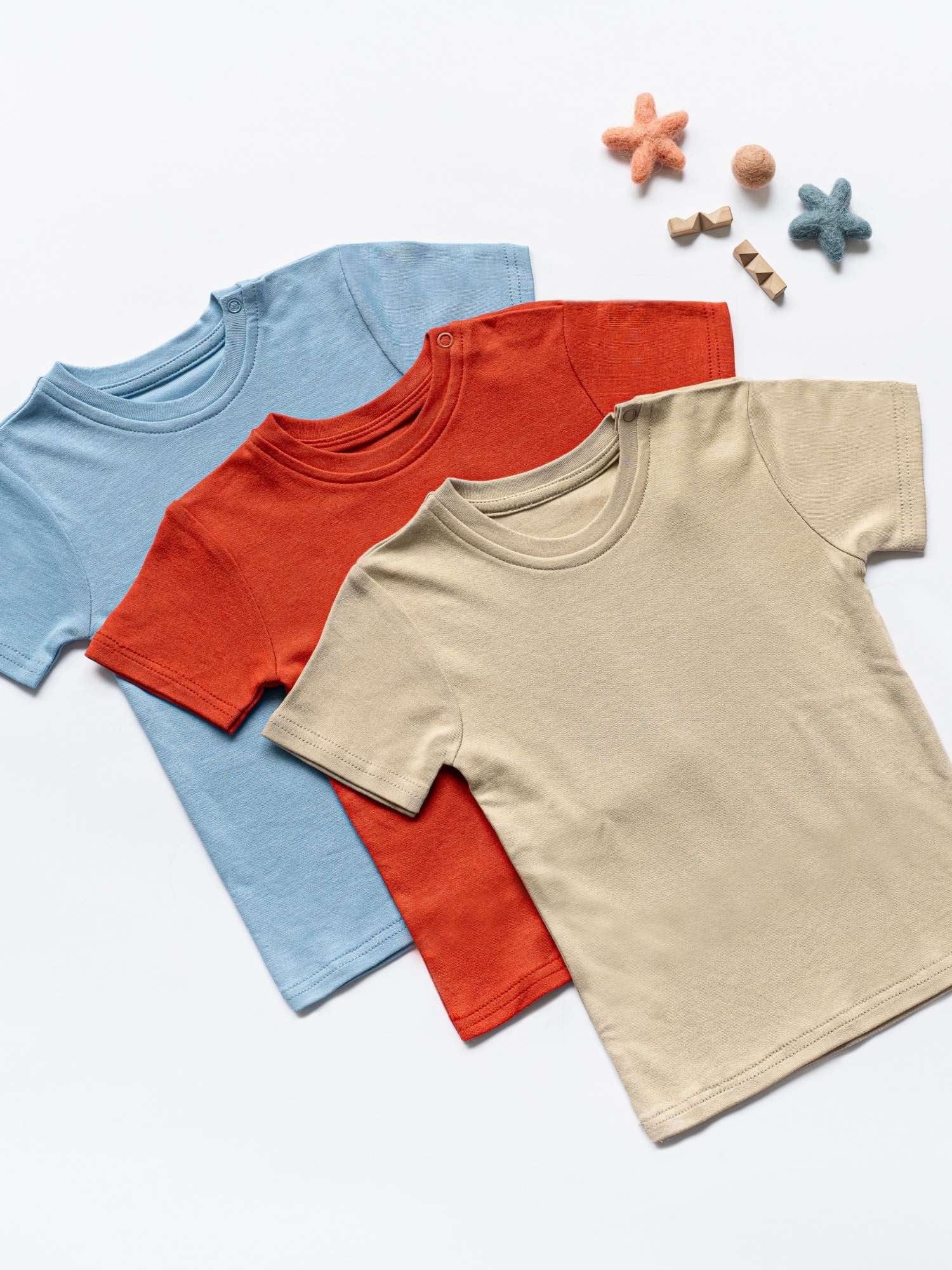 bamboo short sleeve t-shirt pack of 3 set 2