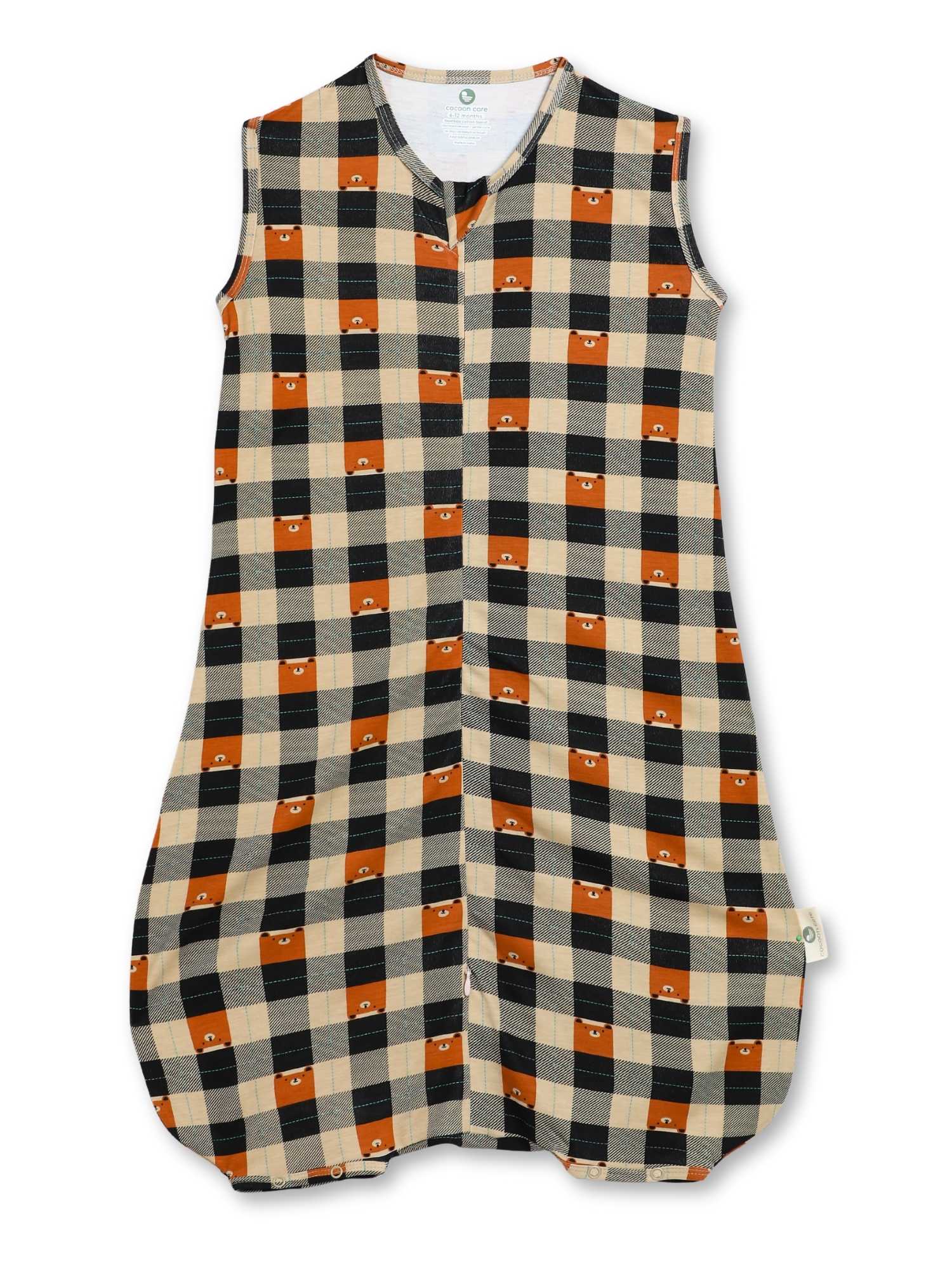 bamboo sleeping bag with foot opening - prints