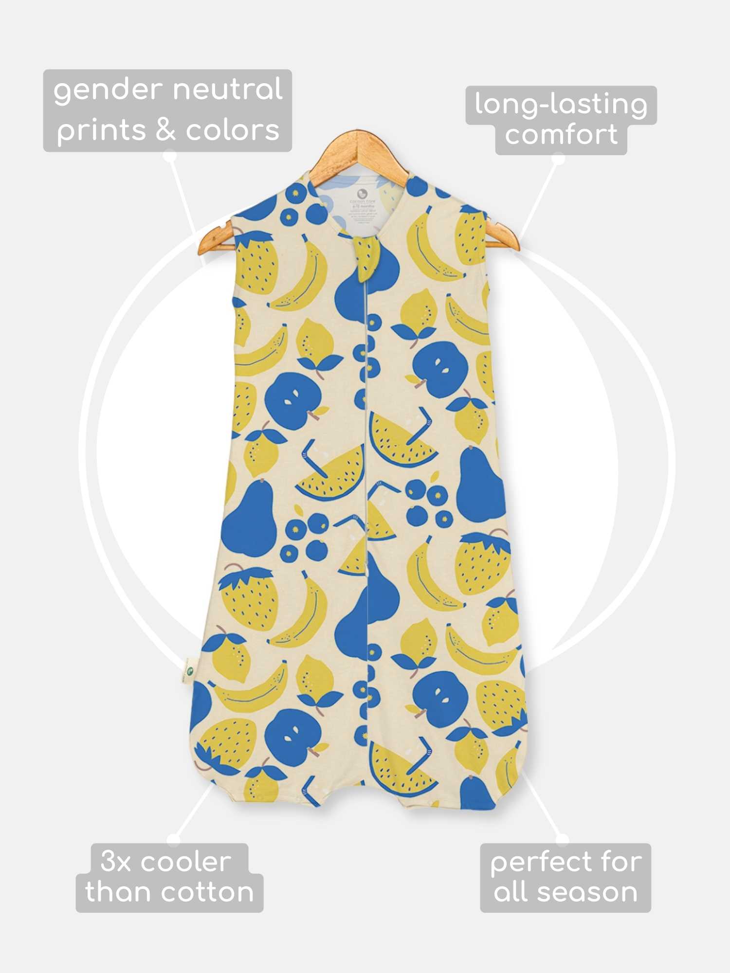 bamboo sleeping bag with foot opening