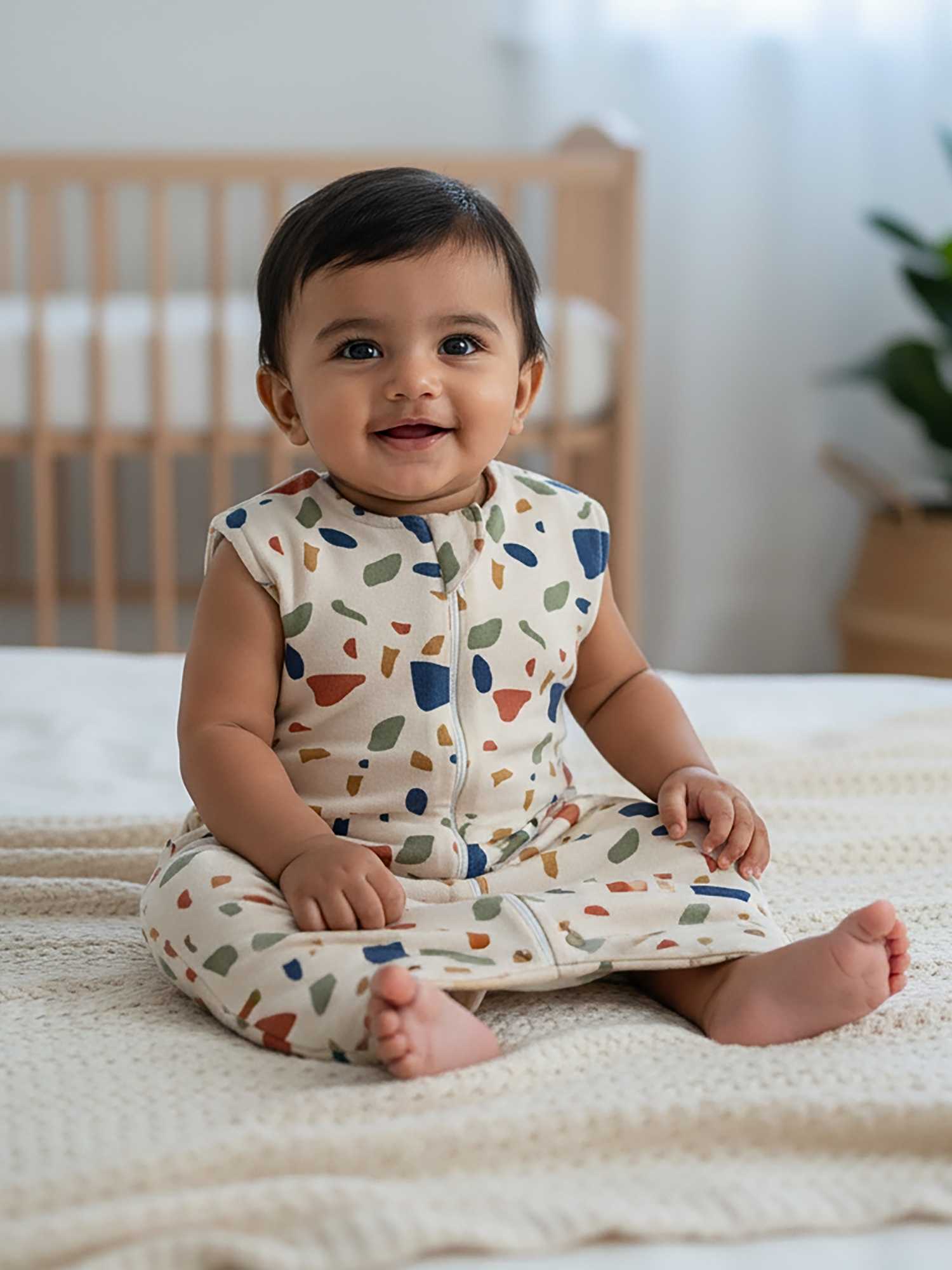 bamboo sleeping bag with foot opening - prints