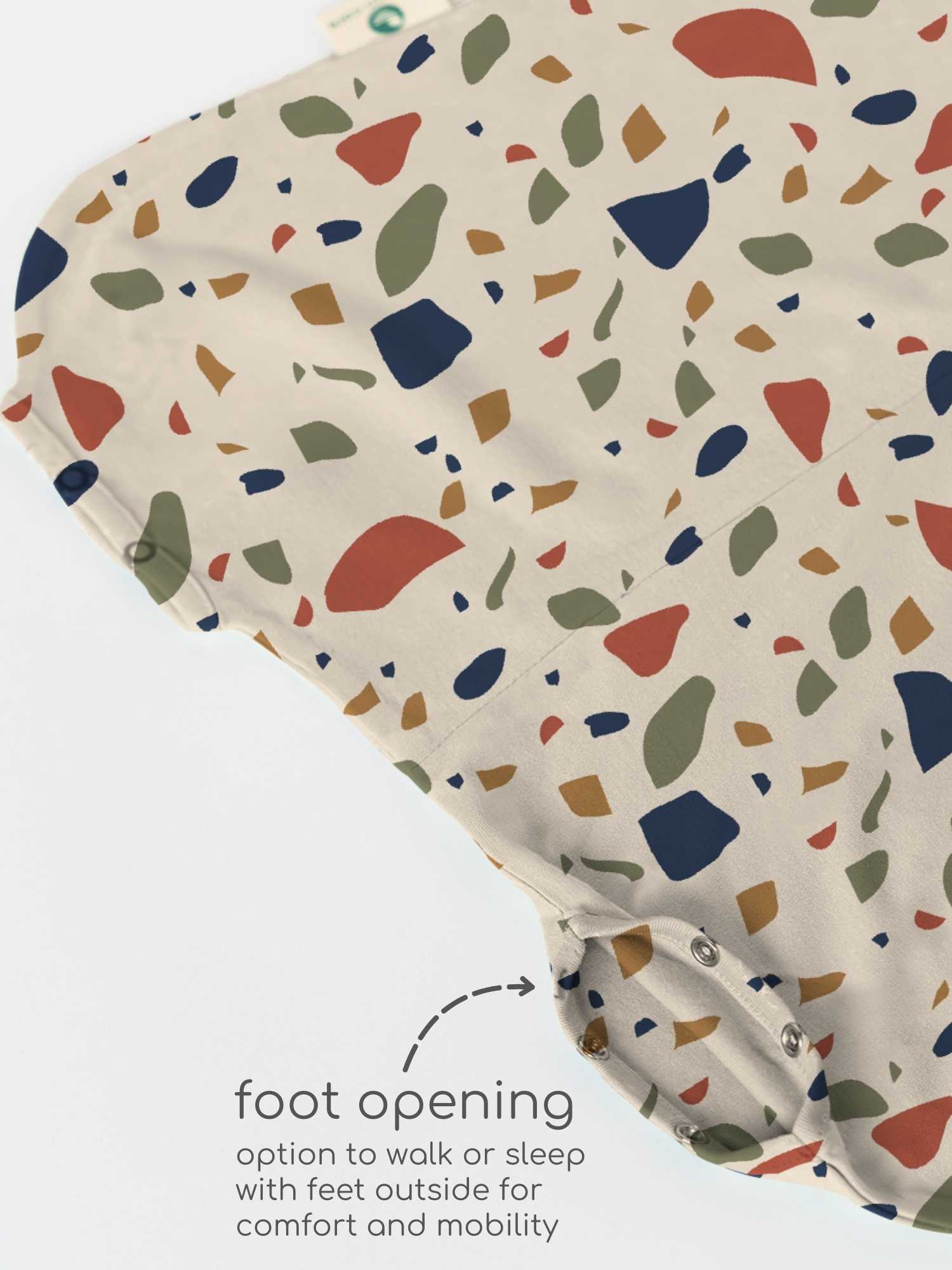 bamboo sleeping bag with foot opening