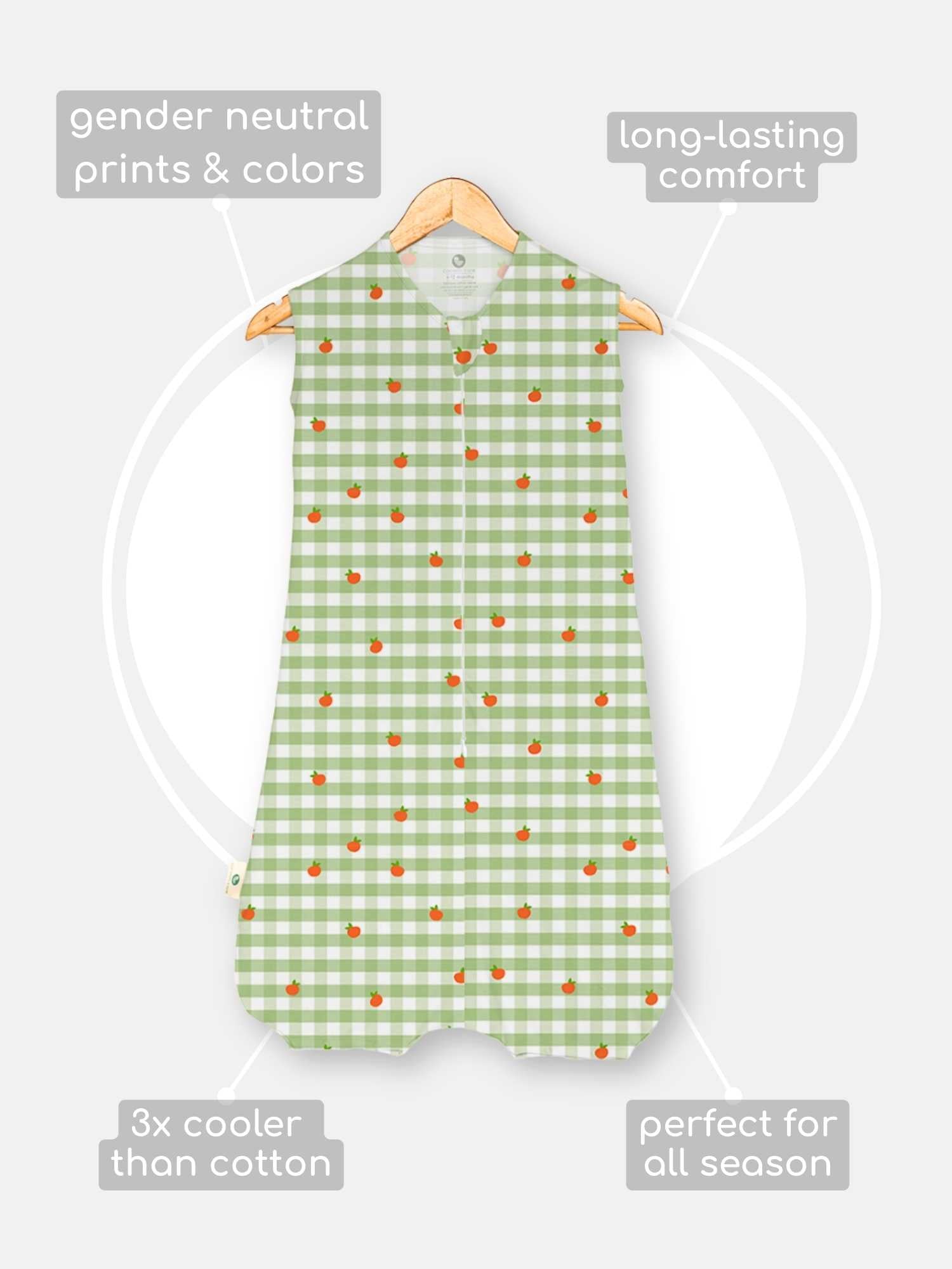 bamboo sleeping bag with foot opening - prints