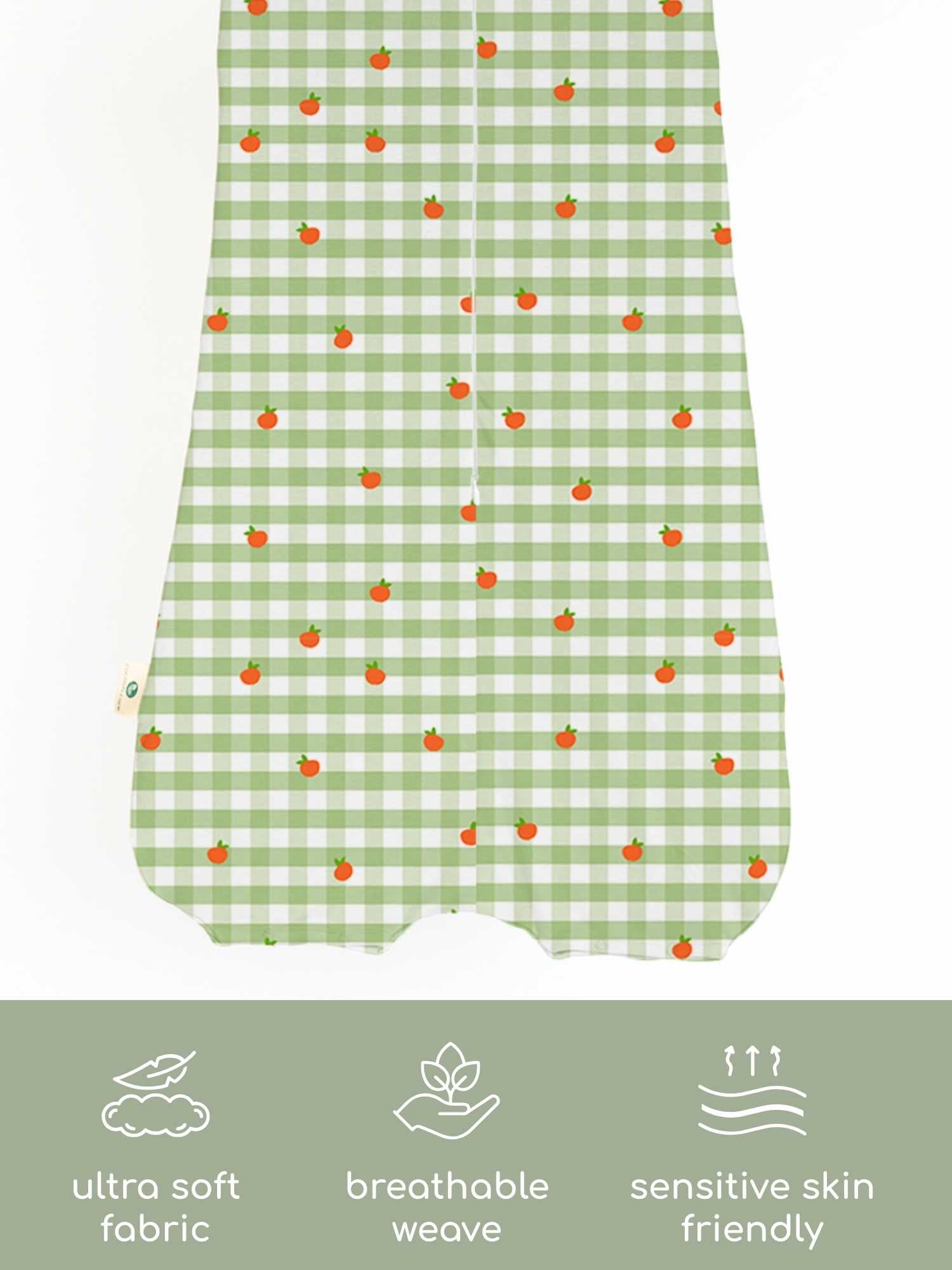 bamboo sleeping bag with foot opening - prints