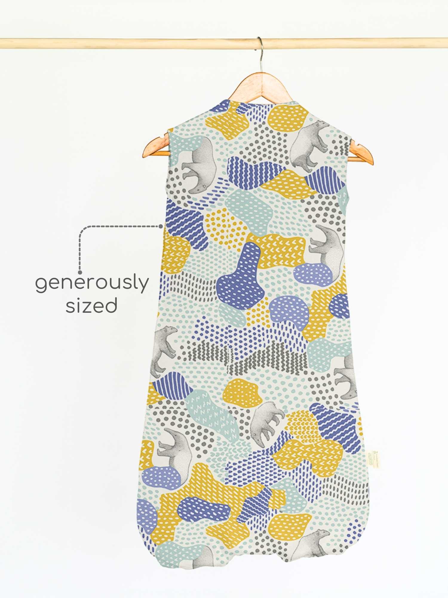 bamboo sleeping bag with foot opening